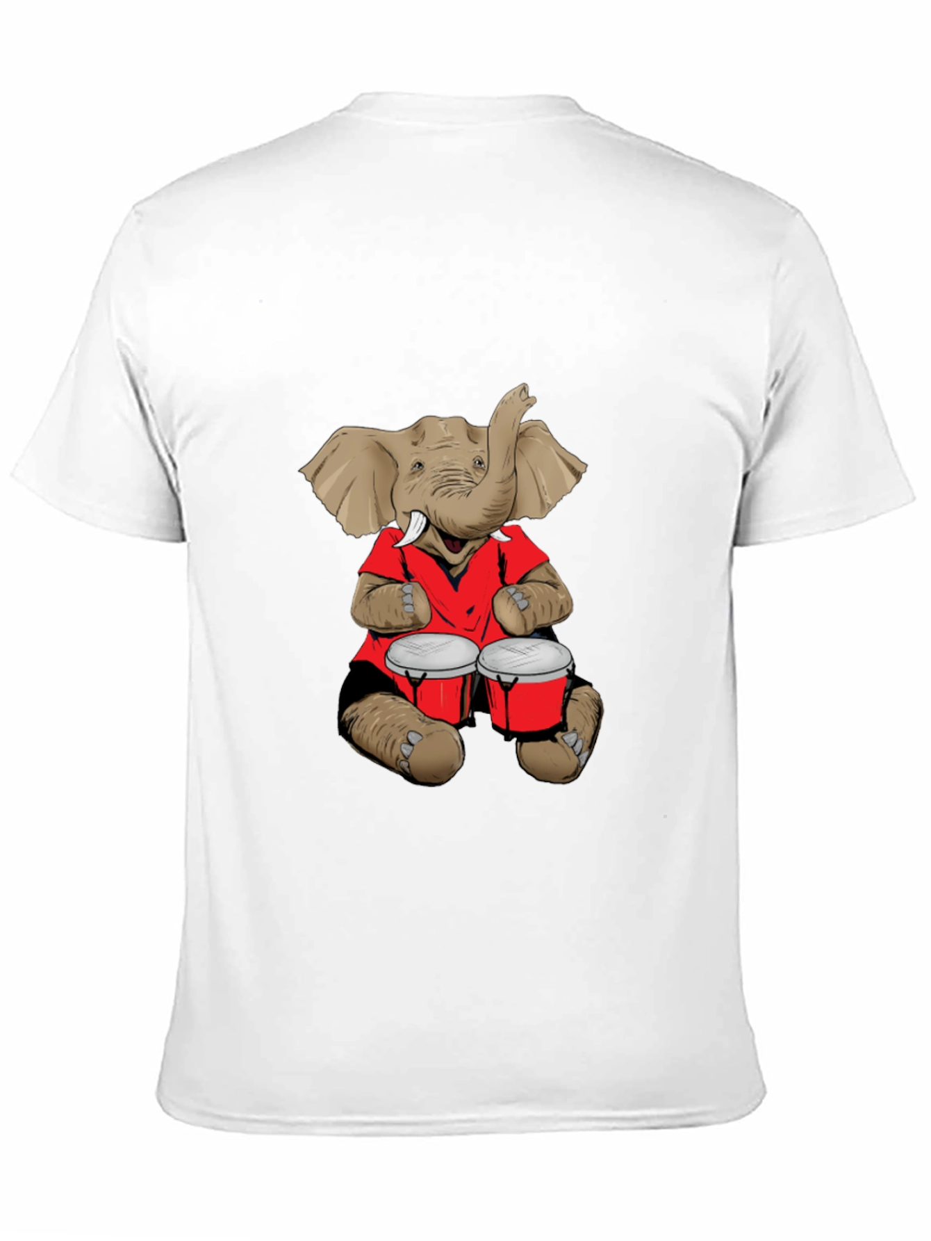 Elephant Drummer Graphic Tee