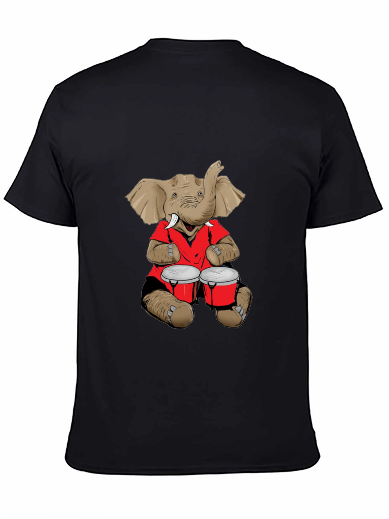 Elephant Drummer Graphic Tee