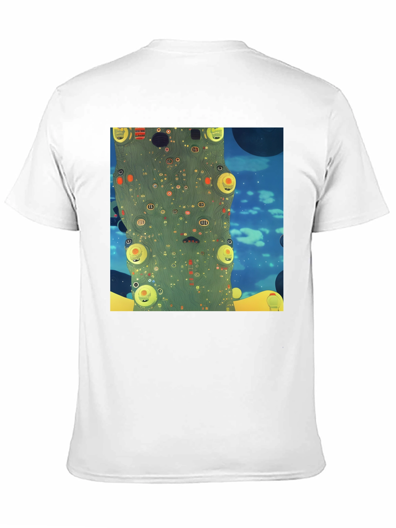 Abstract World Print Tee