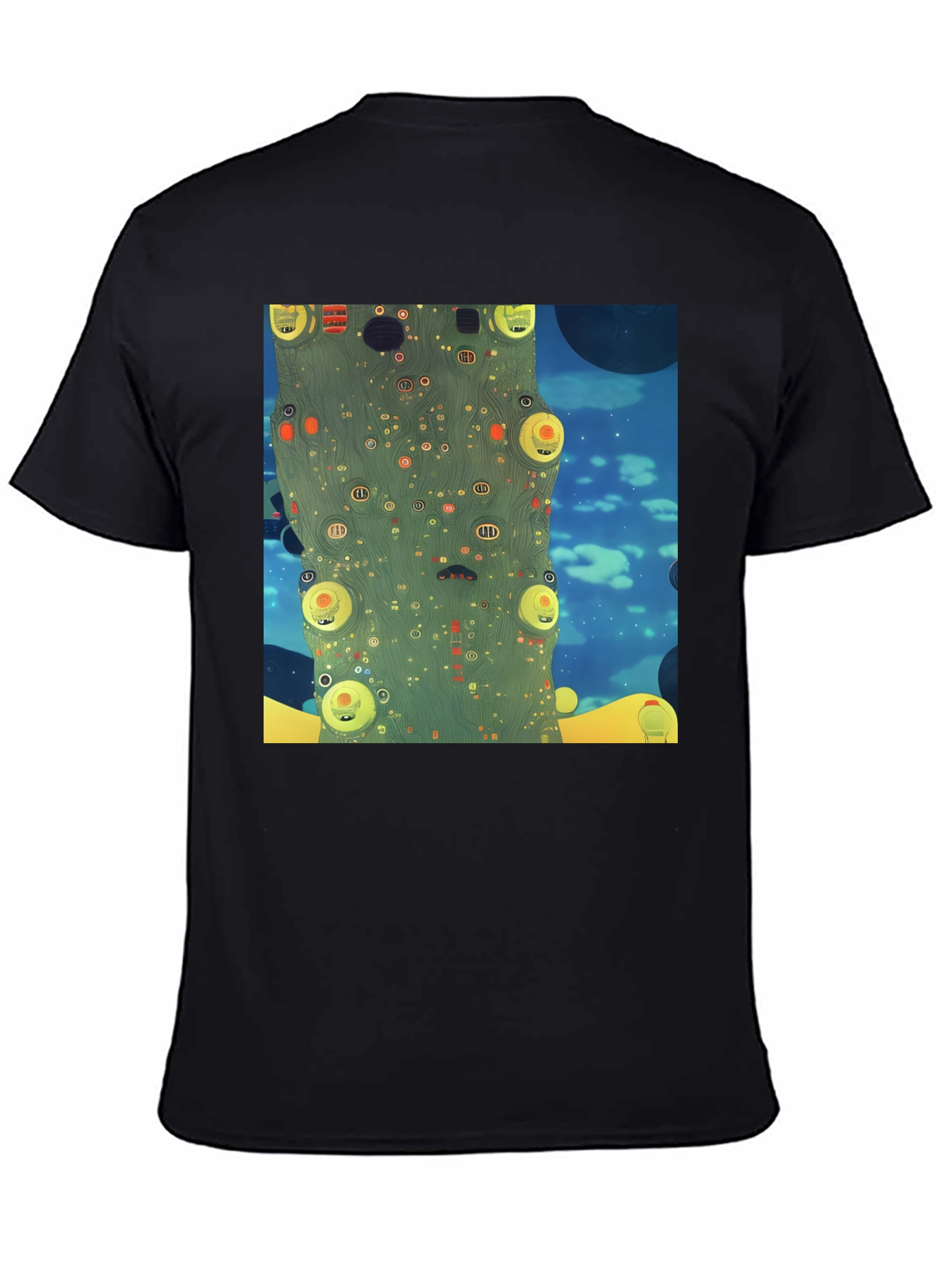 Abstract World Print Tee