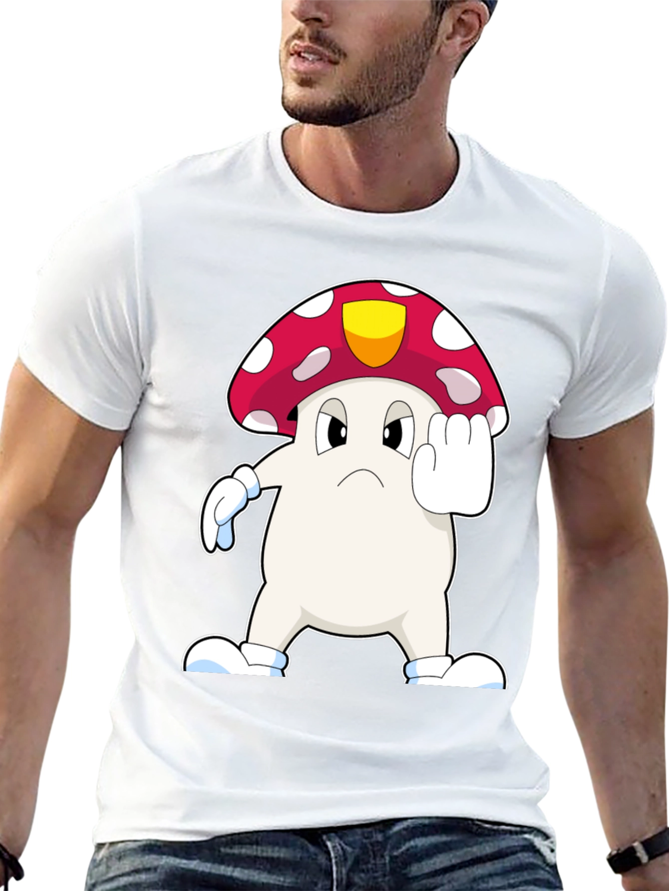 Mushroom Cartoon T-Shirt
