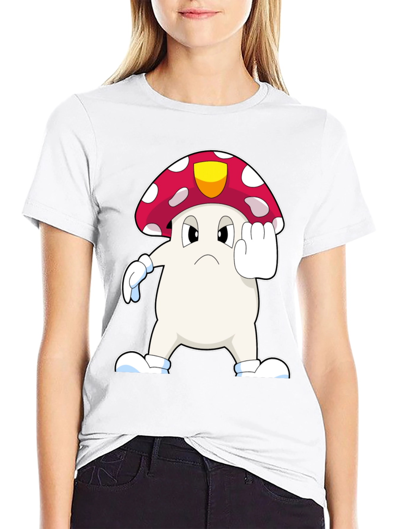 Mushroom Cartoon T-Shirt