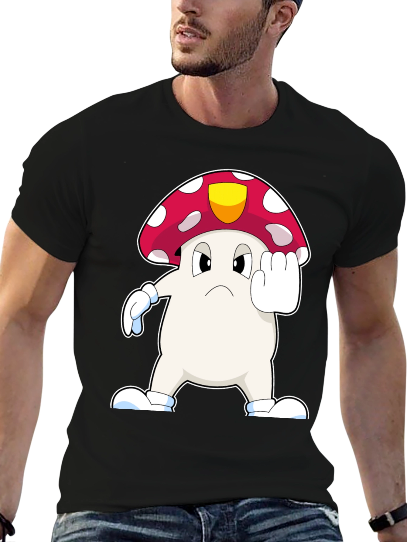 Mushroom Cartoon T-Shirt