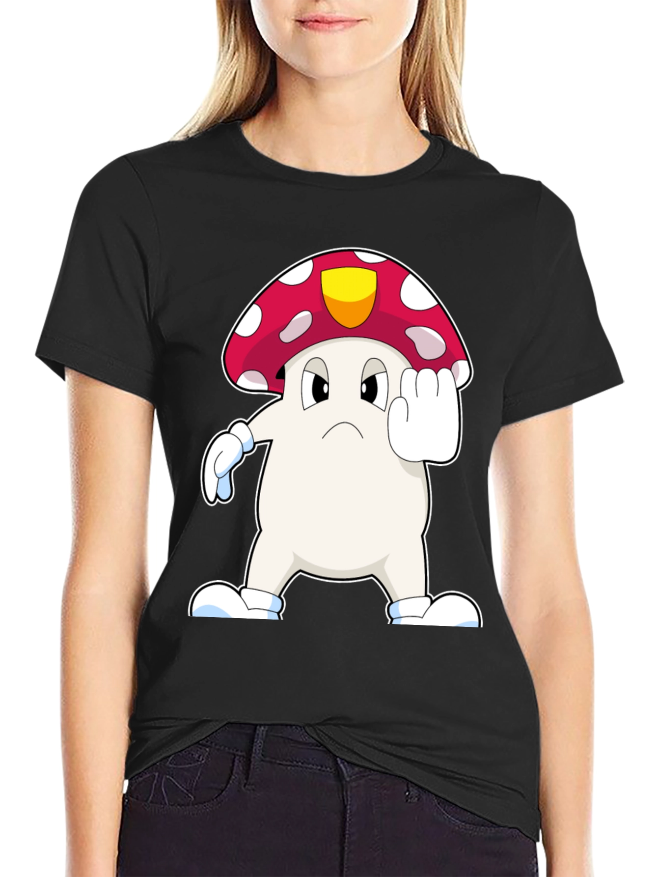 Mushroom Cartoon T-Shirt
