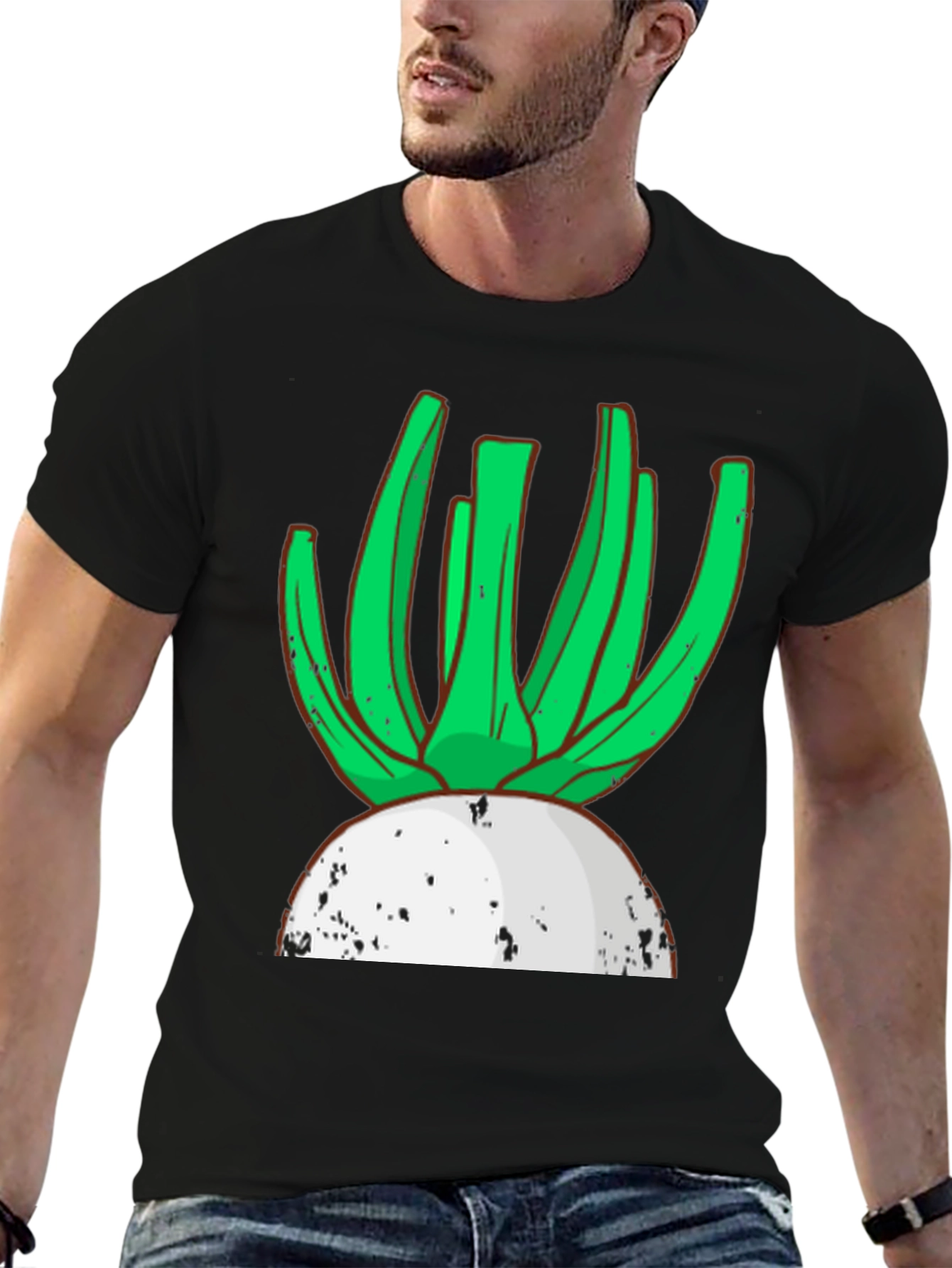 Radish Graphic T-Shirt - Fresh & Fun Design