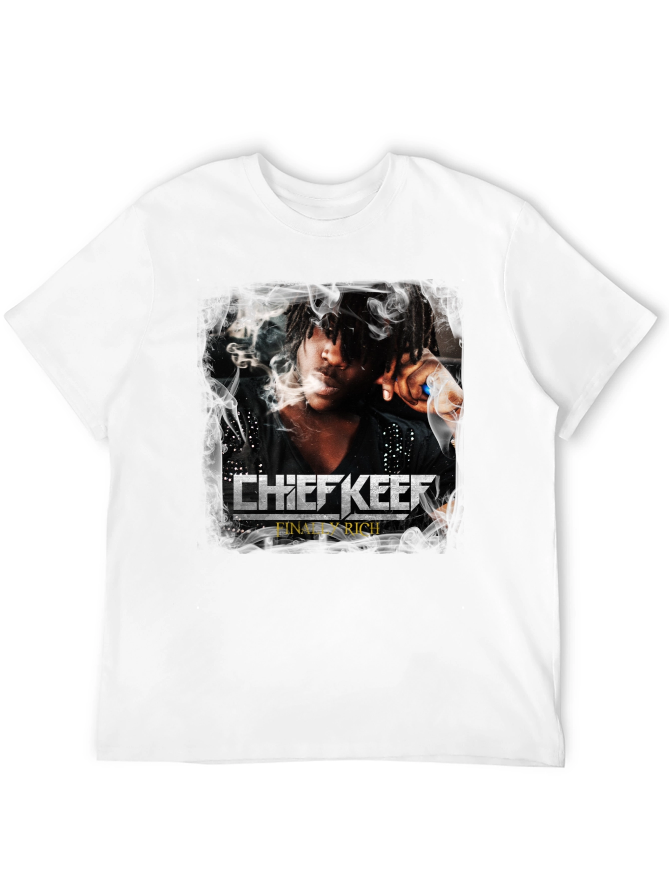 Chief Keef Finally Rich Graphic T-Shirt