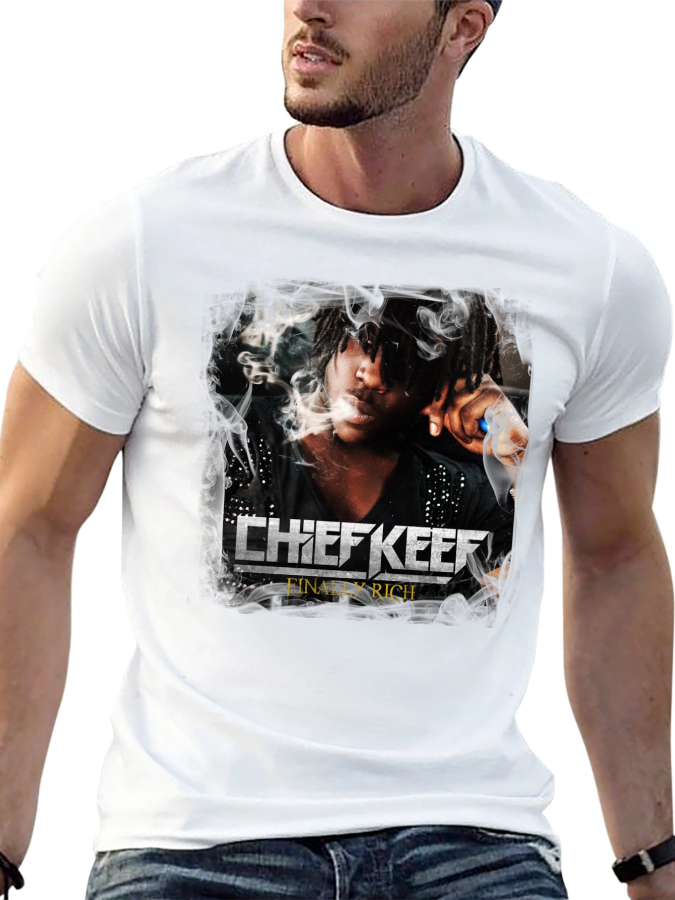 Chief Keef Finally Rich Graphic T-Shirt