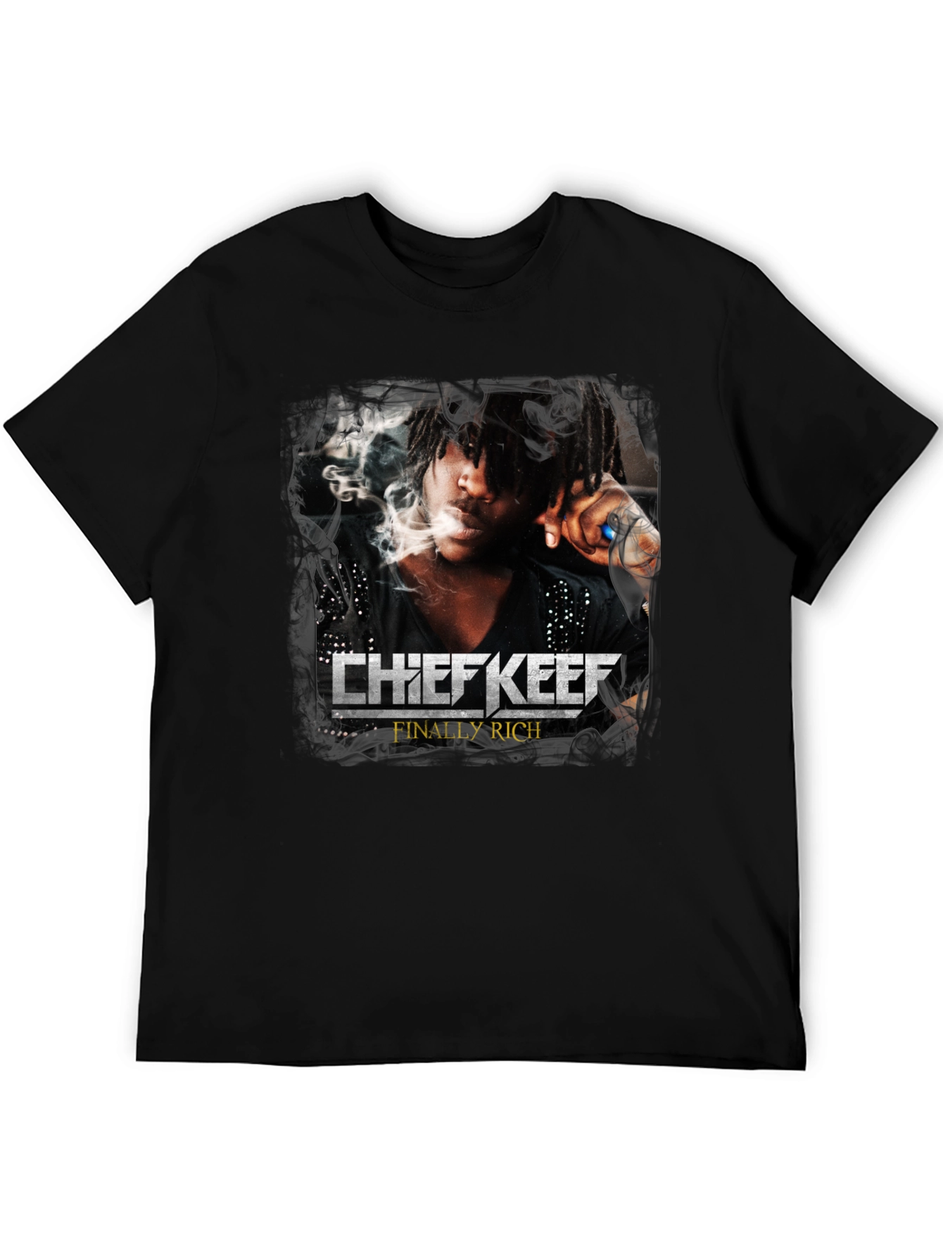 Chief Keef Finally Rich Graphic T-Shirt