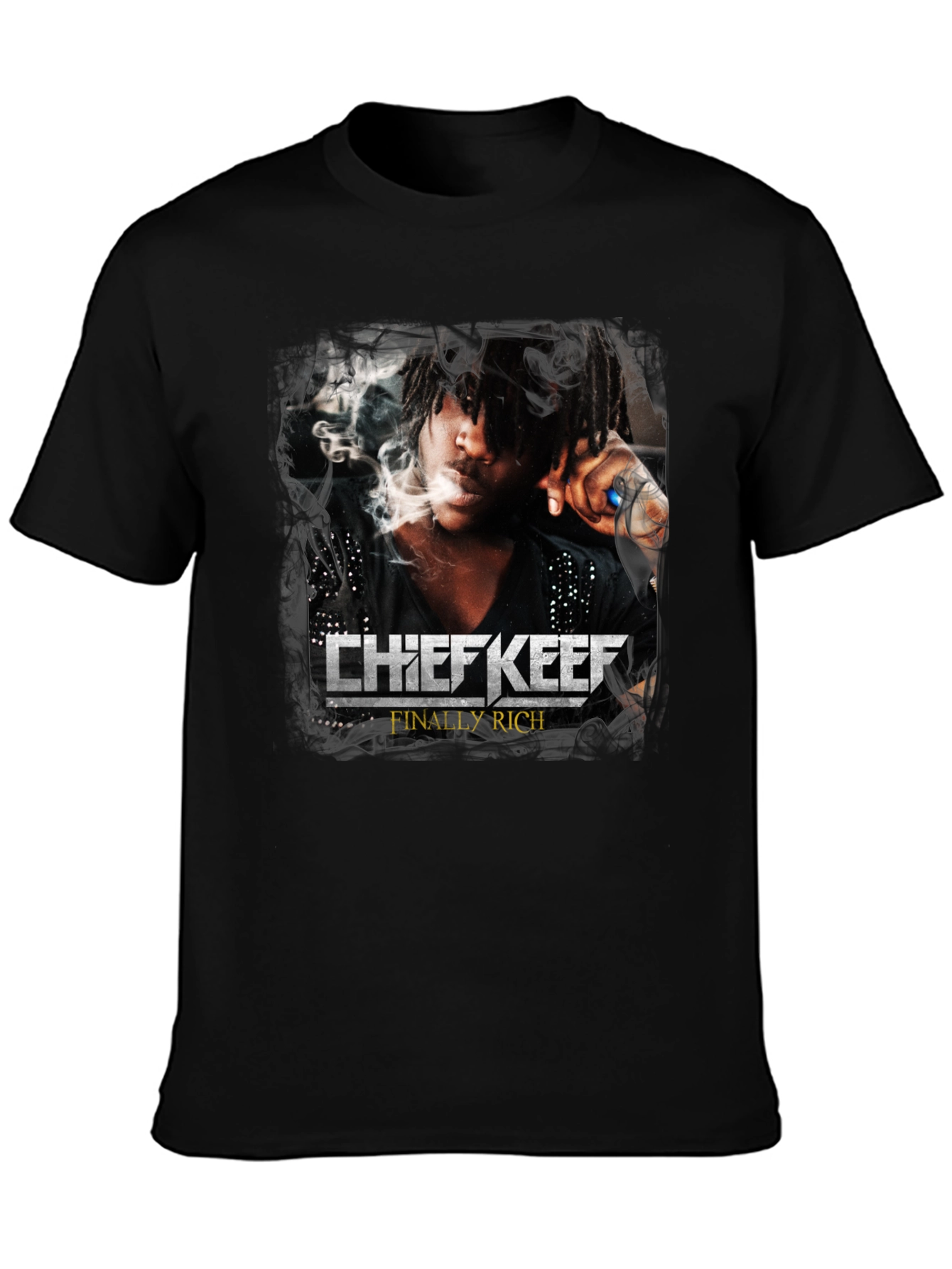 Chief Keef Finally Rich Graphic T-Shirt