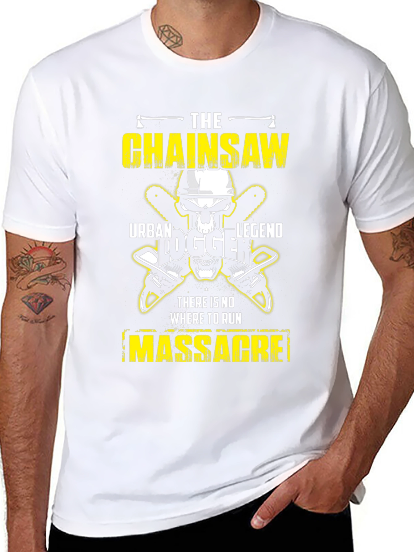 Chainsaw Massacre T-Shirt - Urban Logger Legend Tee