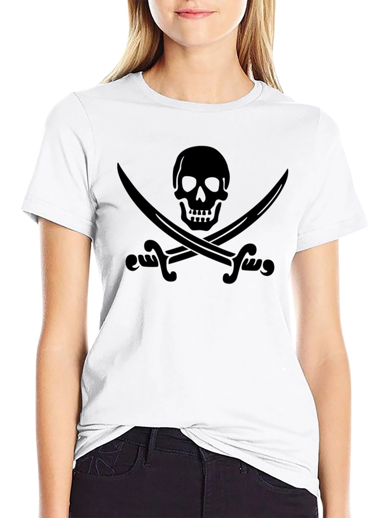 Skull & Swords Graphic T-Shirt - Pirate Theme