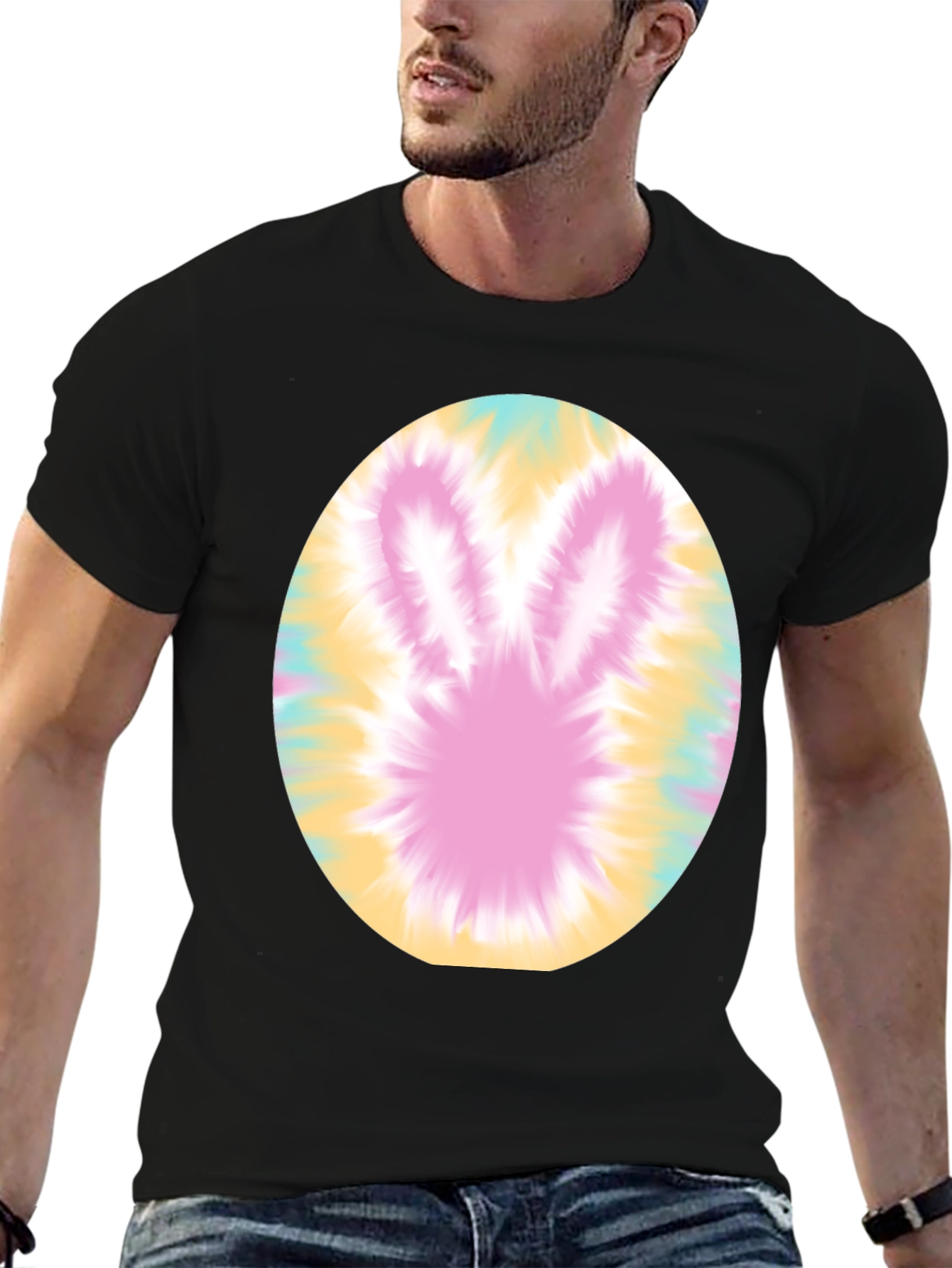 Easter Bunny Tie-Dye T-Shirt - Holiday Fun!