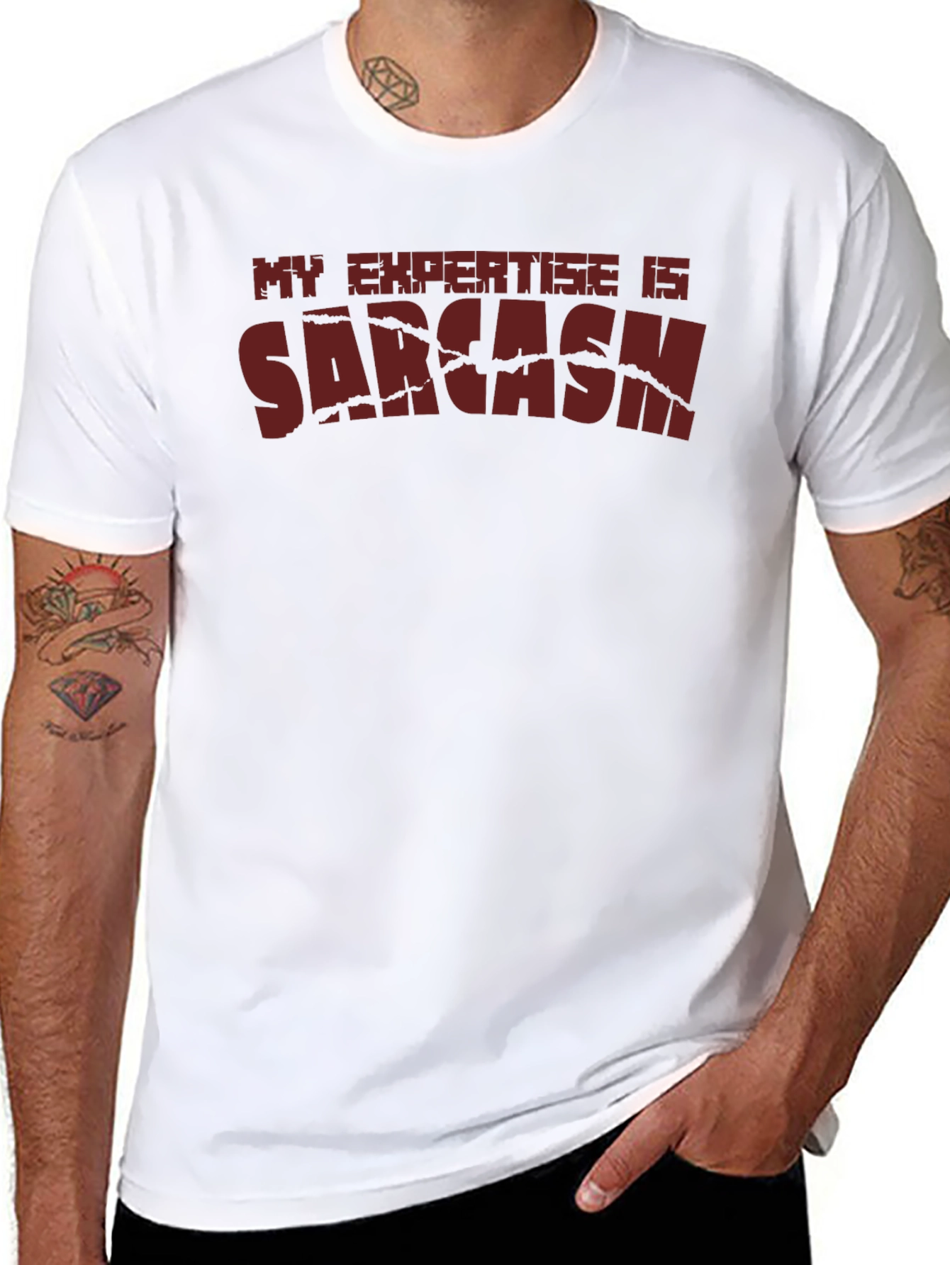 Sarcasm Expertise T-Shirt - Funny Graphic Tee