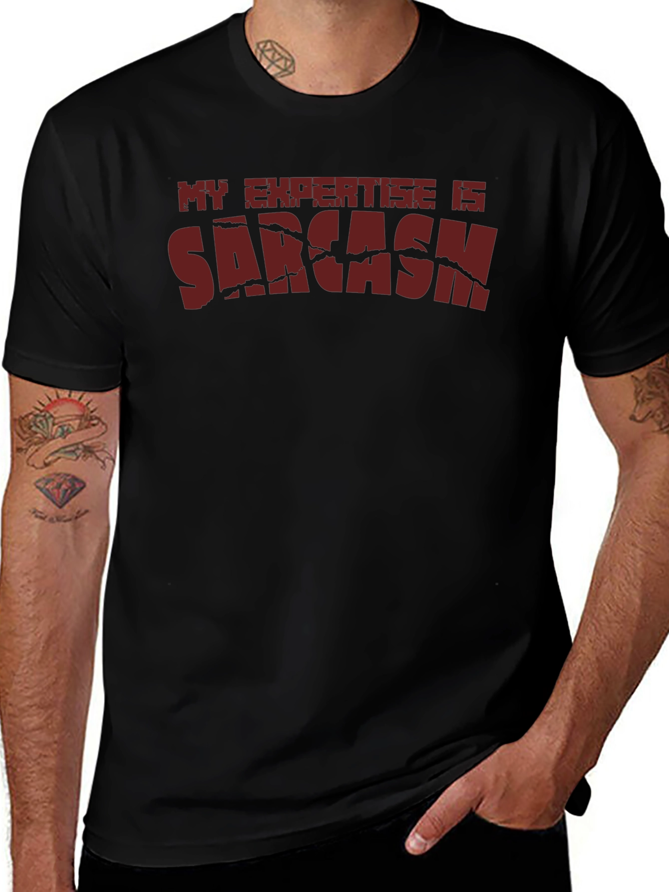 Sarcasm Expertise T-Shirt - Funny Graphic Tee