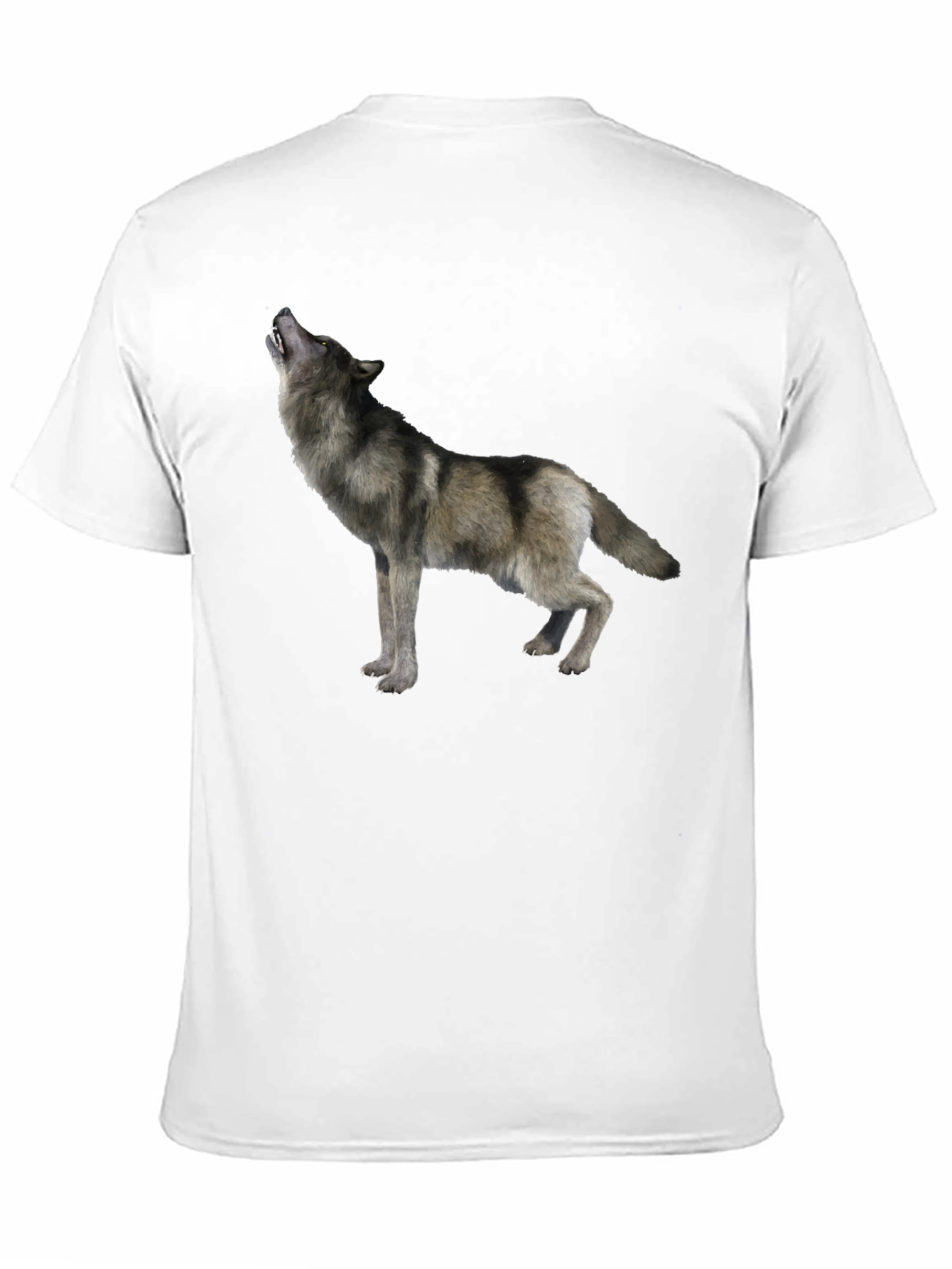 Black Wolf Graphic Tee - Mens Short Sleeve