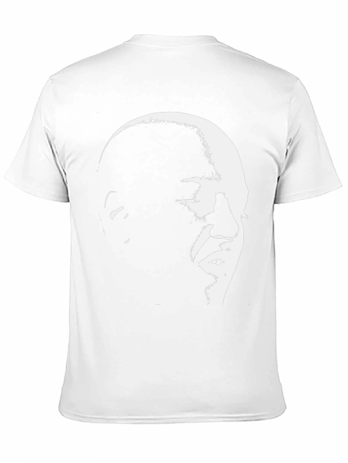 Bold Portrait Graphic Tee - Black