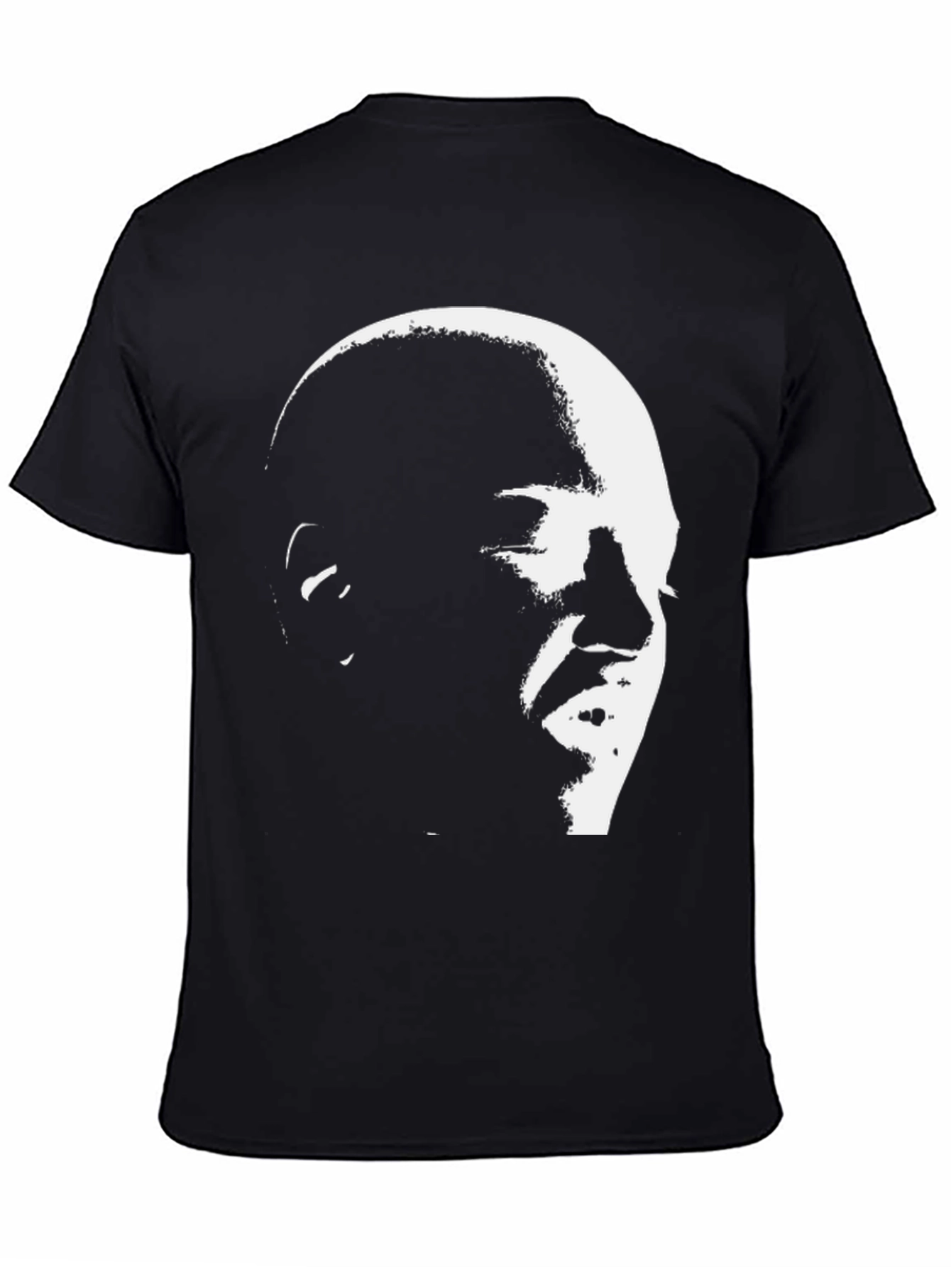 Bold Portrait Graphic Tee - Black