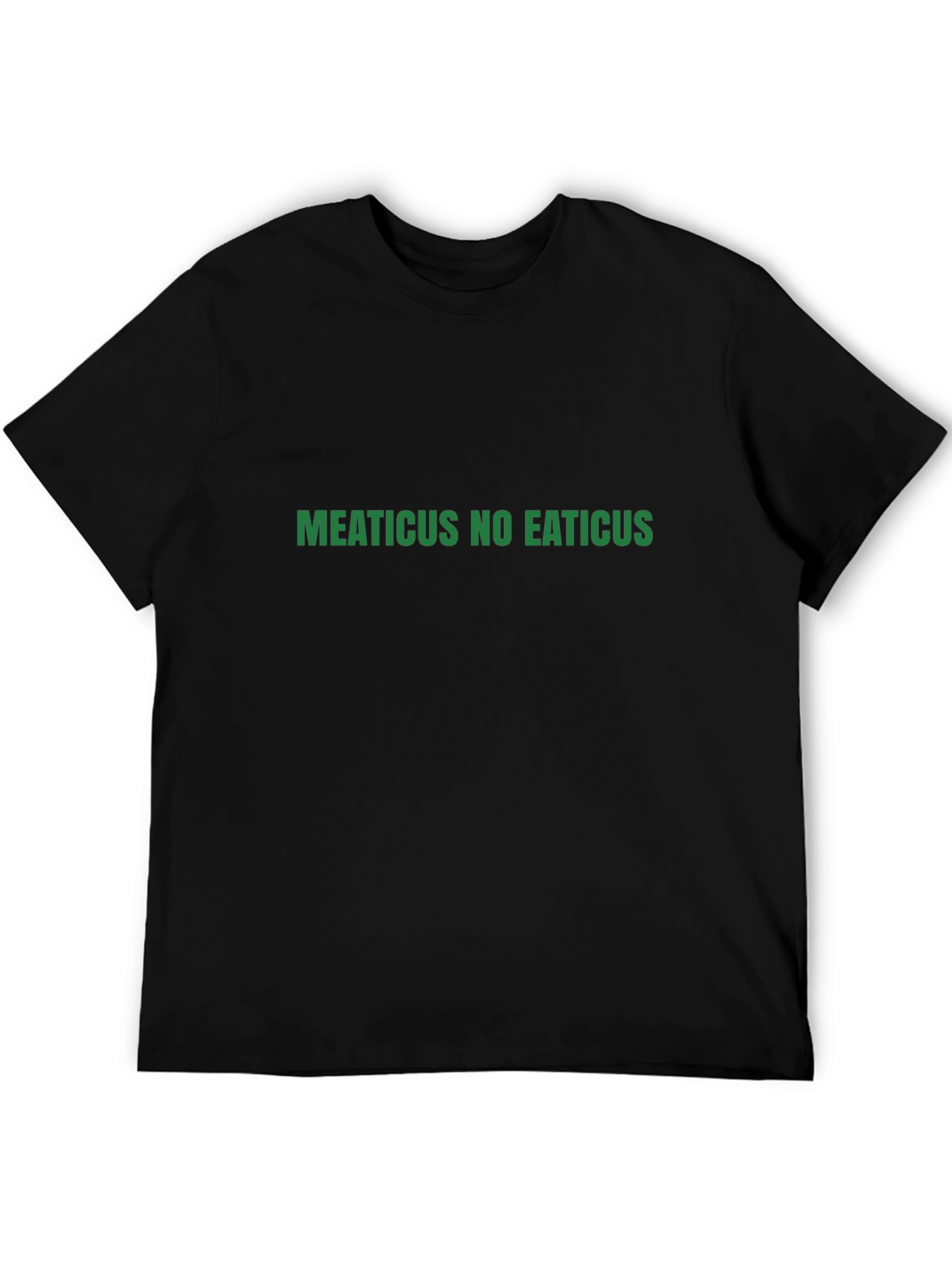Meaticus No Eaticus - Funny Vegan Tee