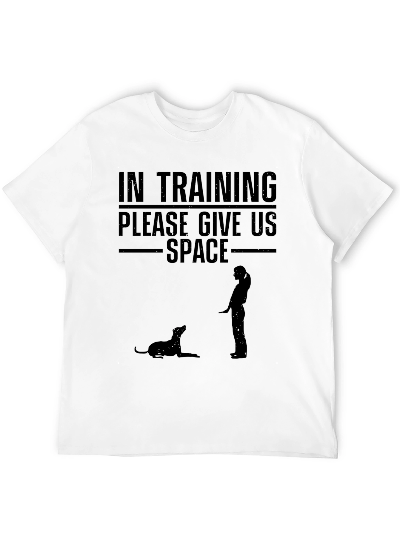 In Training Please Give Us Space Graphic Tee