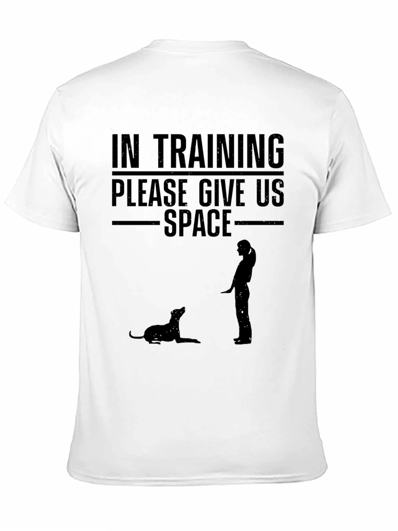 In Training Please Give Us Space Graphic Tee