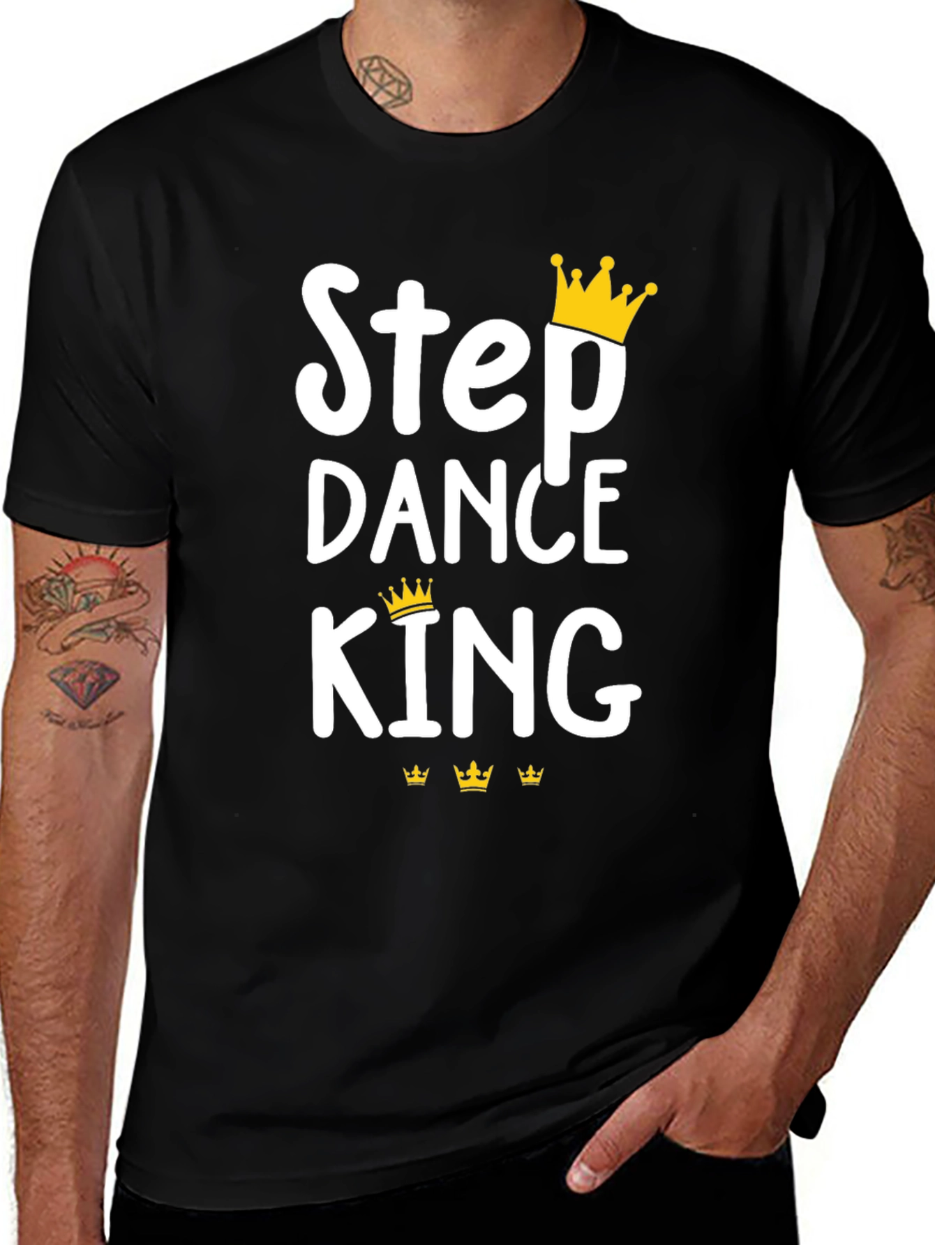Step Dance King Graphic Tee