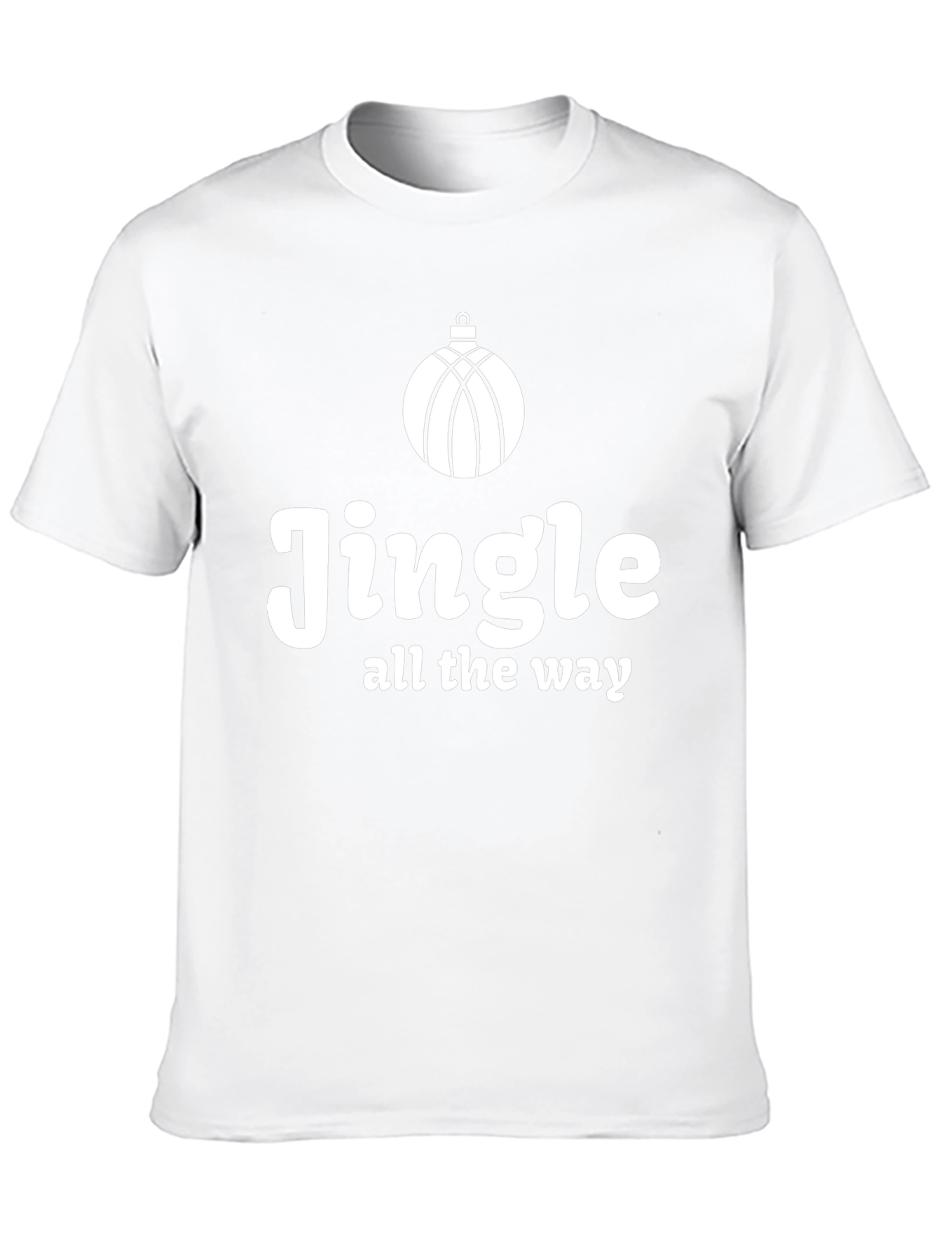 Jingle All The Way Christmas T-Shirt Black