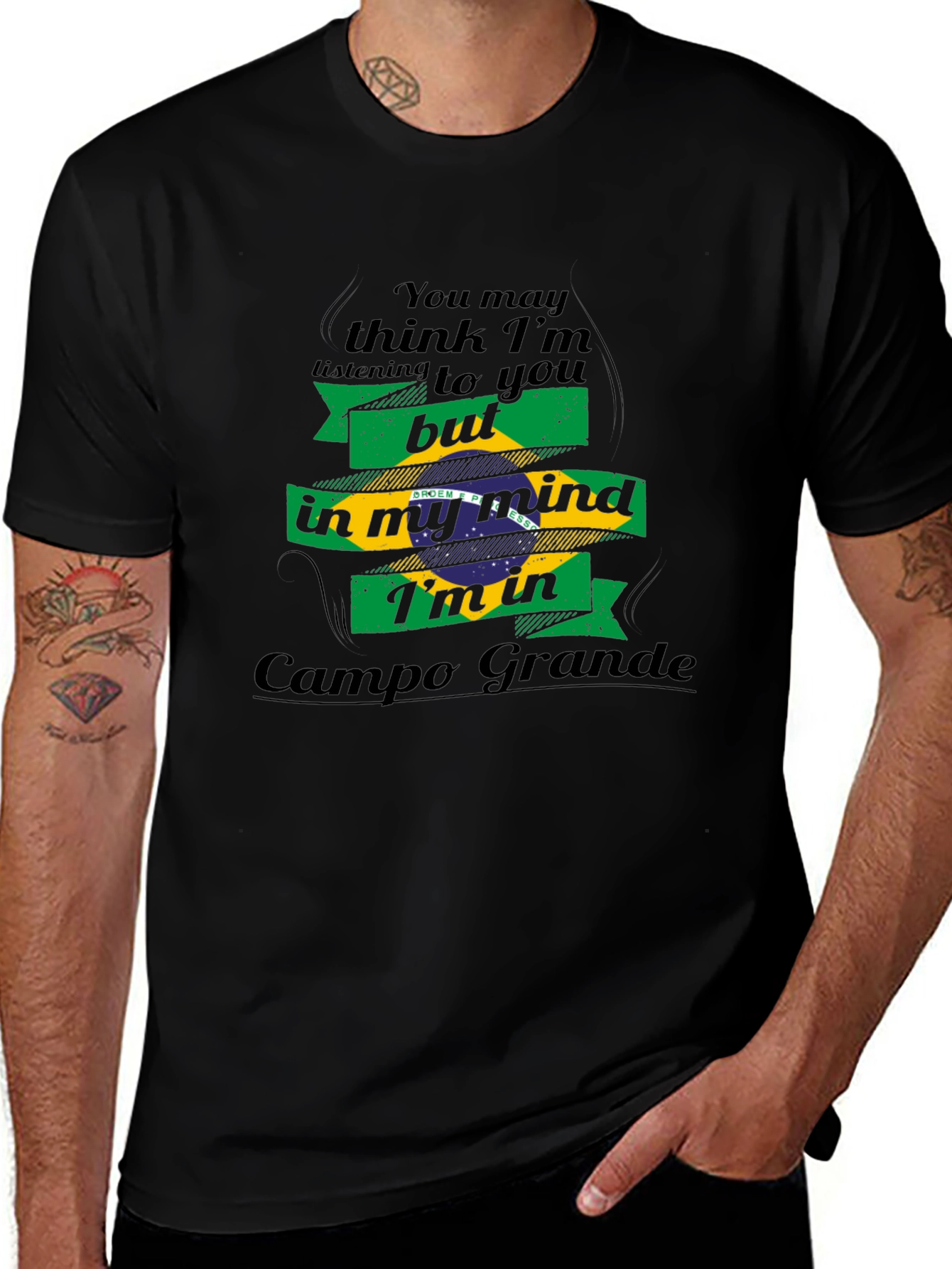 Campo Grande Brazil Mind T-Shirt
