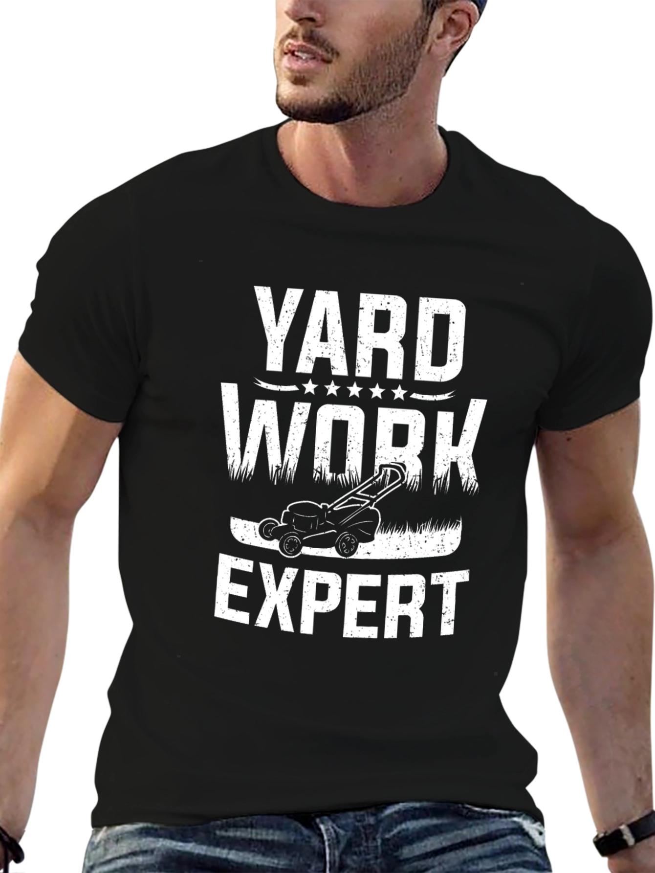 Yard Work Expert T-Shirt Lawn Care Tee