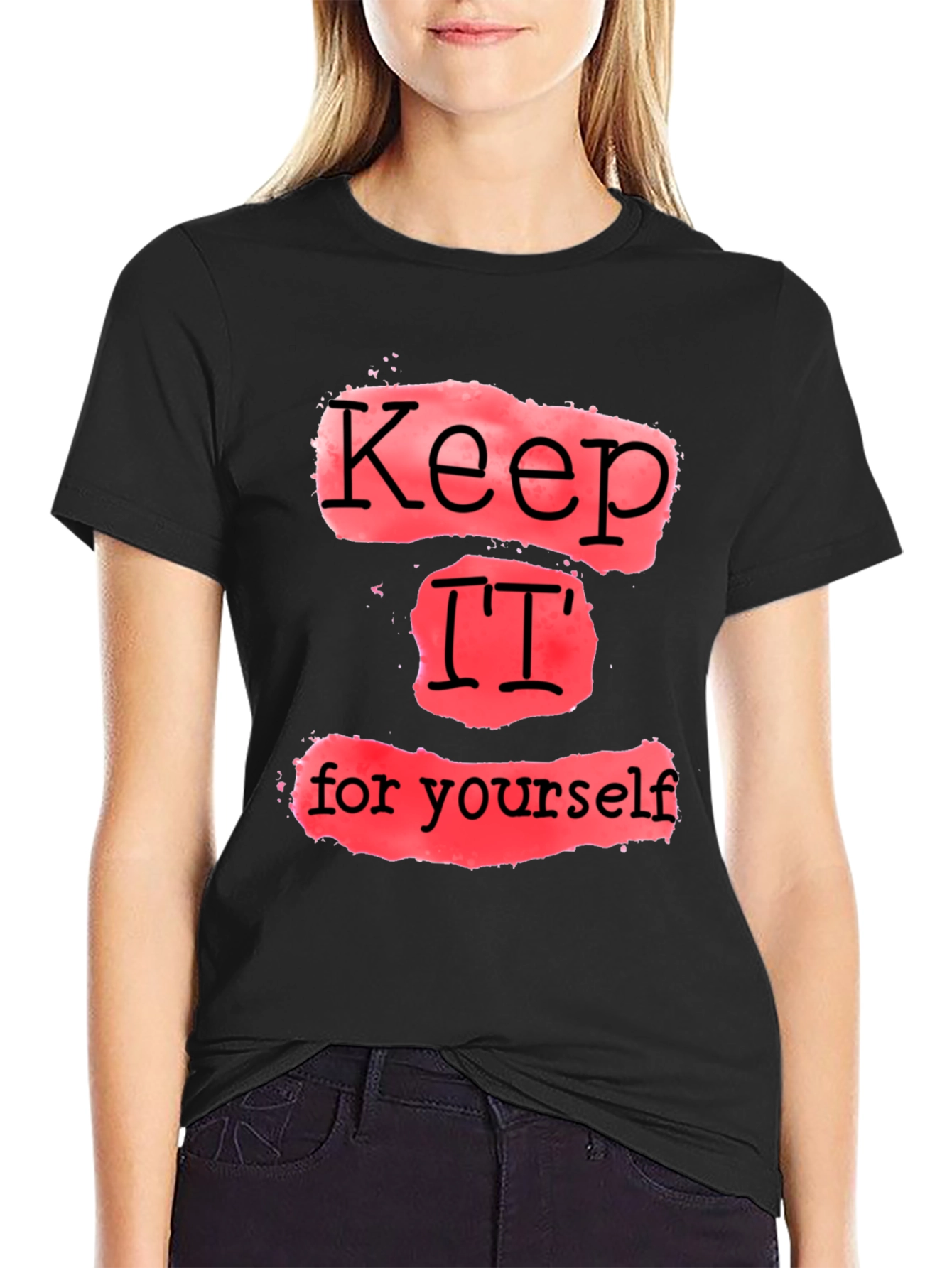 Keep It To Yourself Graphic Tee