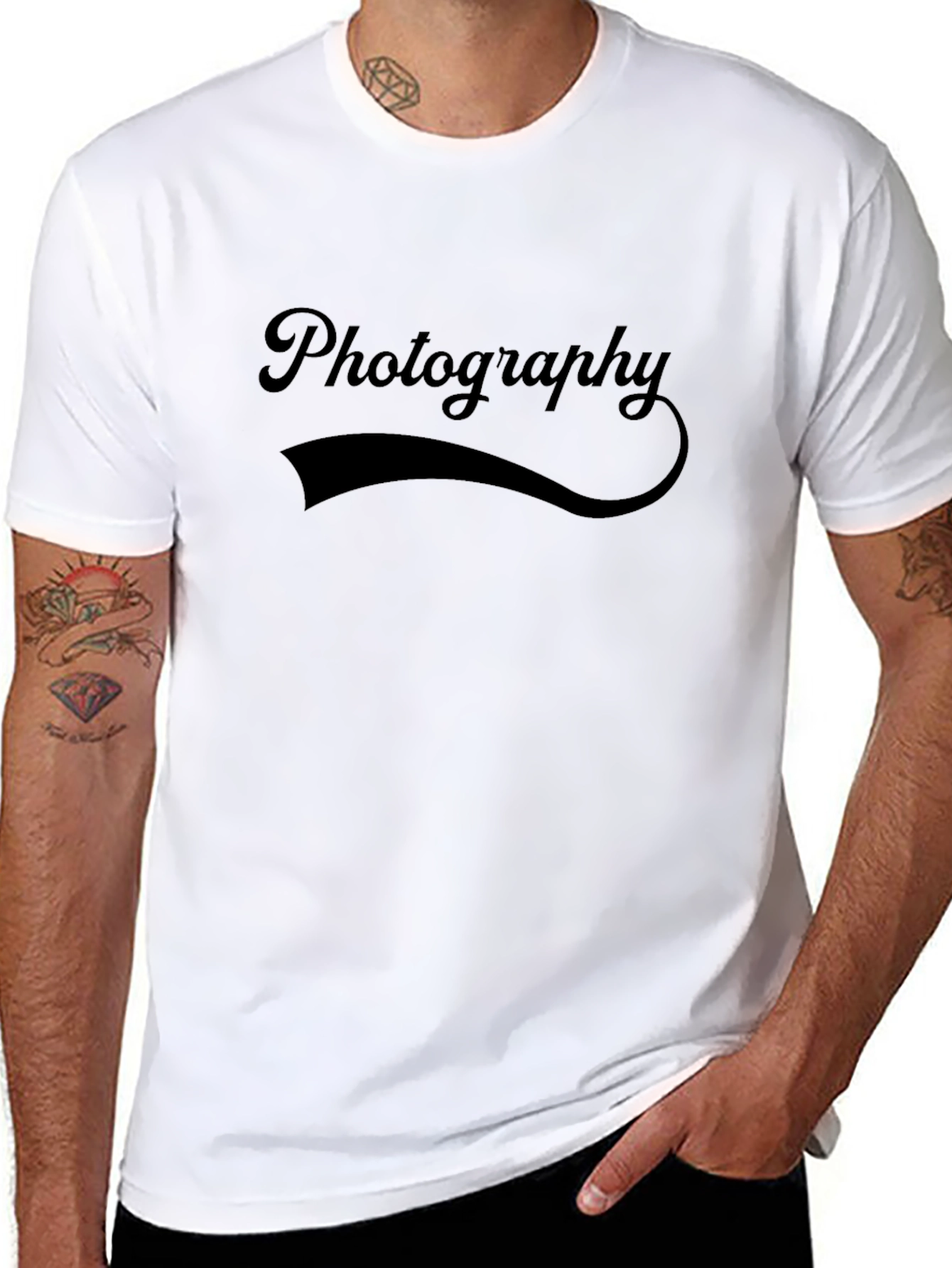 Photography T-Shirt - Classic Design Stylish & Comfy