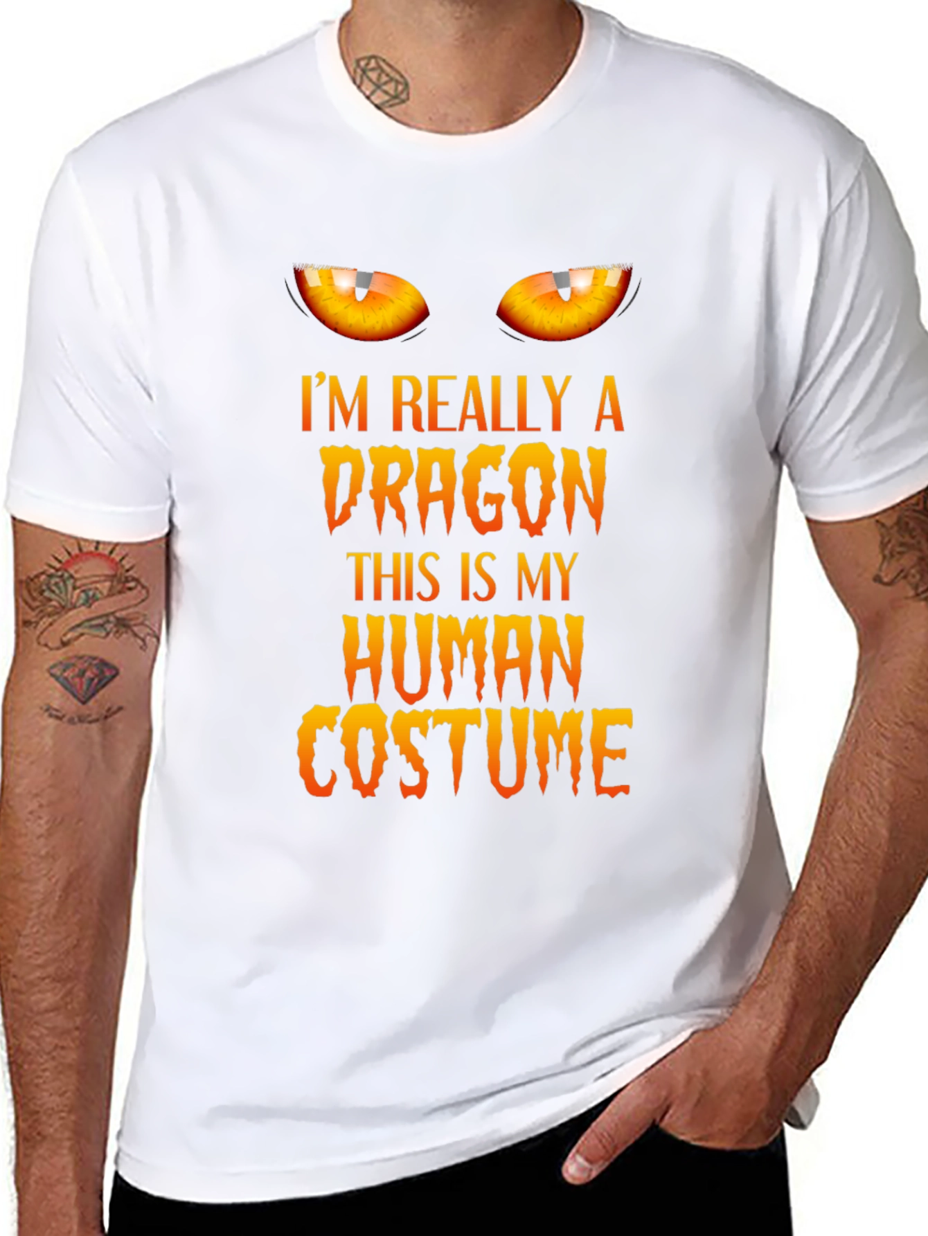 Dragon Costume Graphic T-Shirt