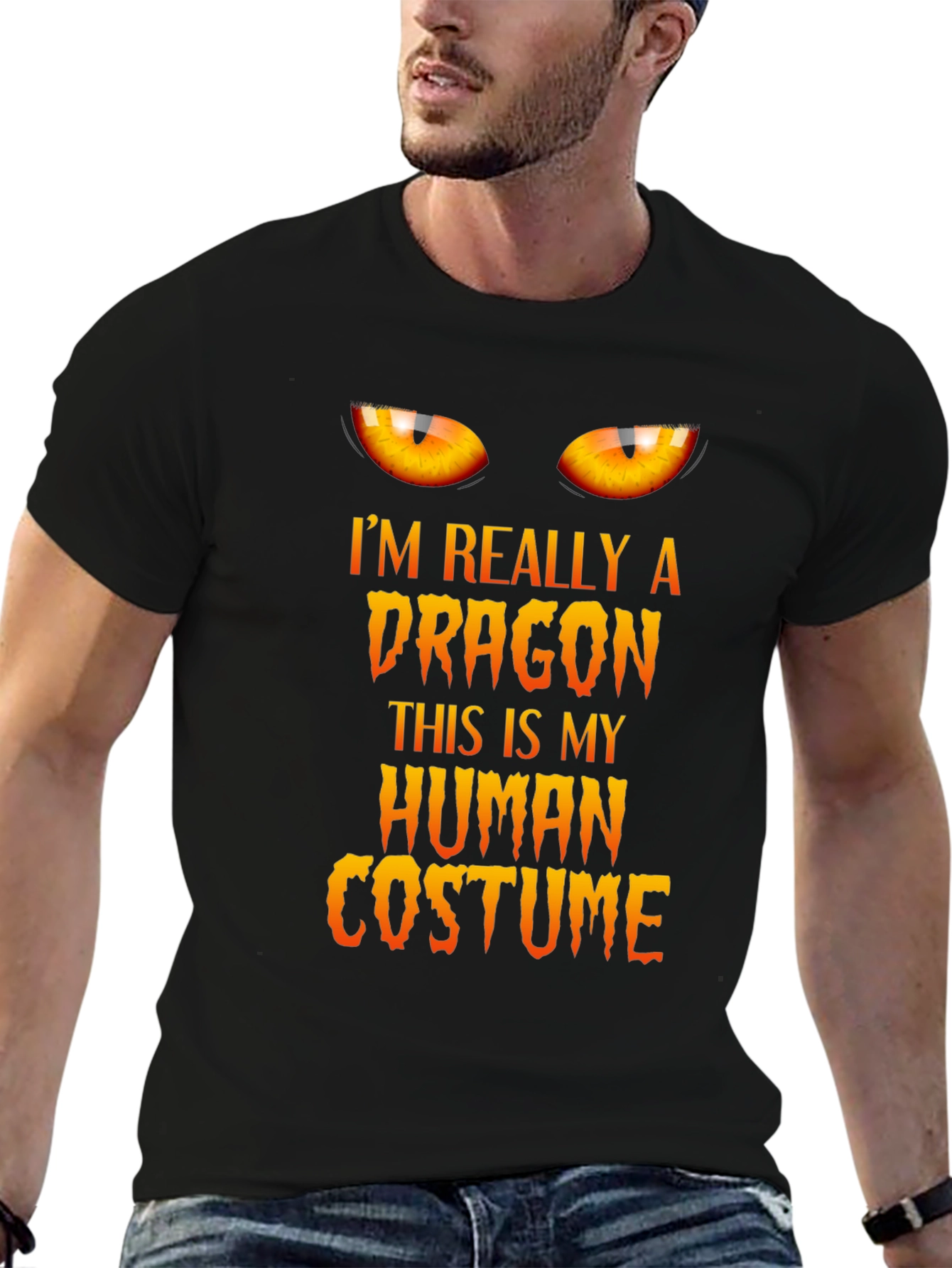 Dragon Costume Graphic T-Shirt