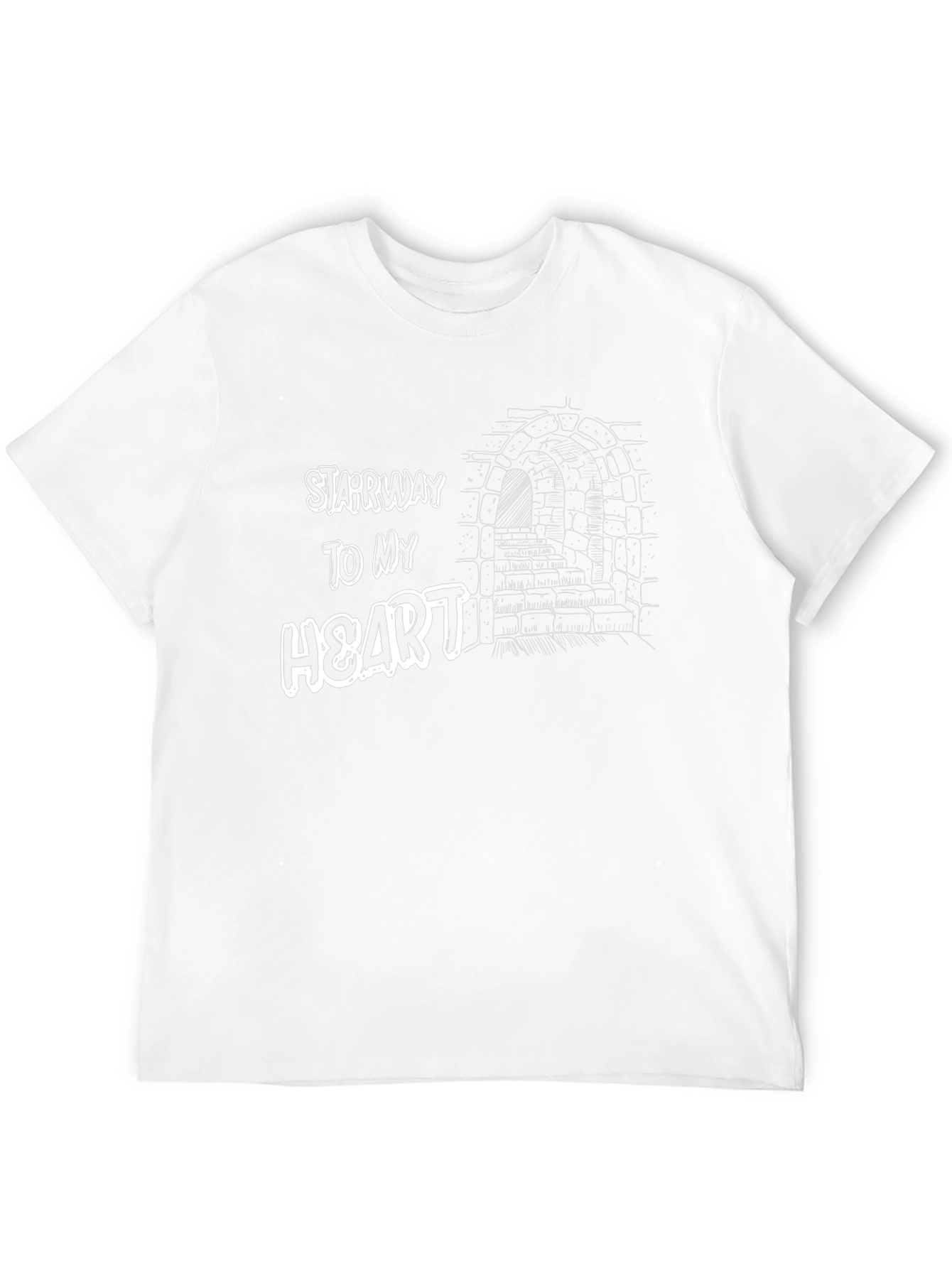 Stairway to My Heart Graphic Tee - Unique Design