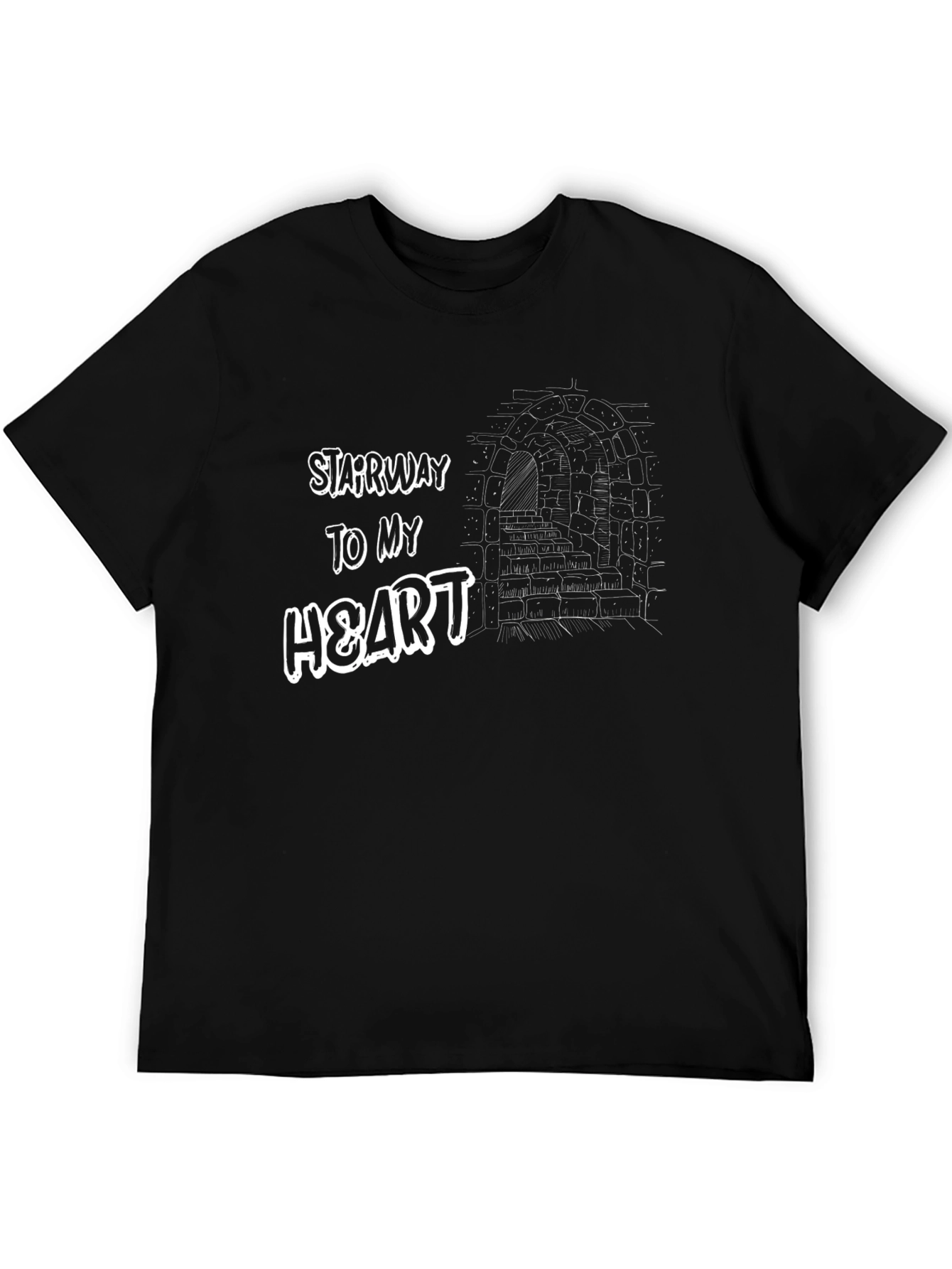 Stairway to My Heart Graphic Tee - Unique Design