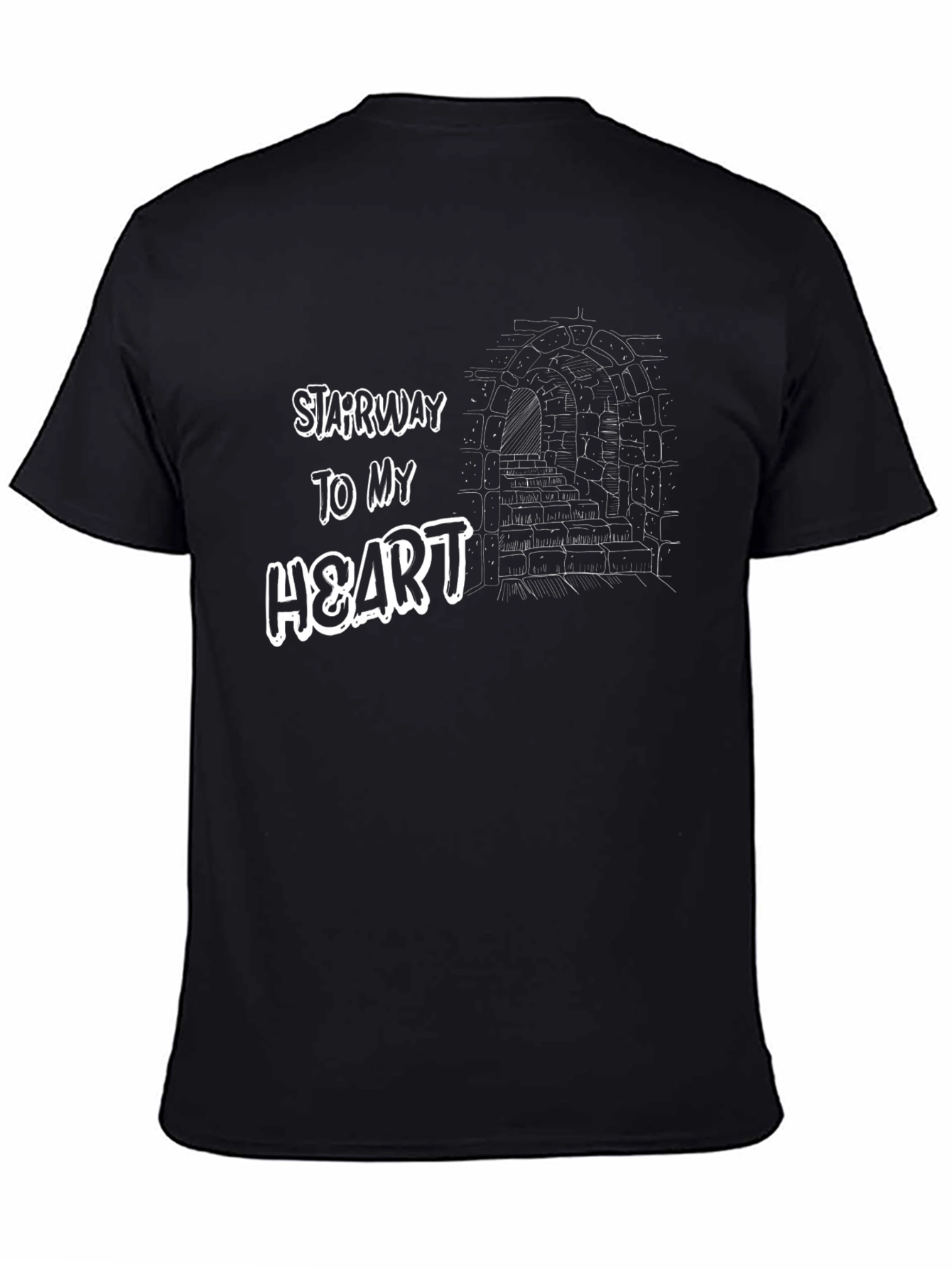 Stairway to My Heart Graphic Tee - Unique Design