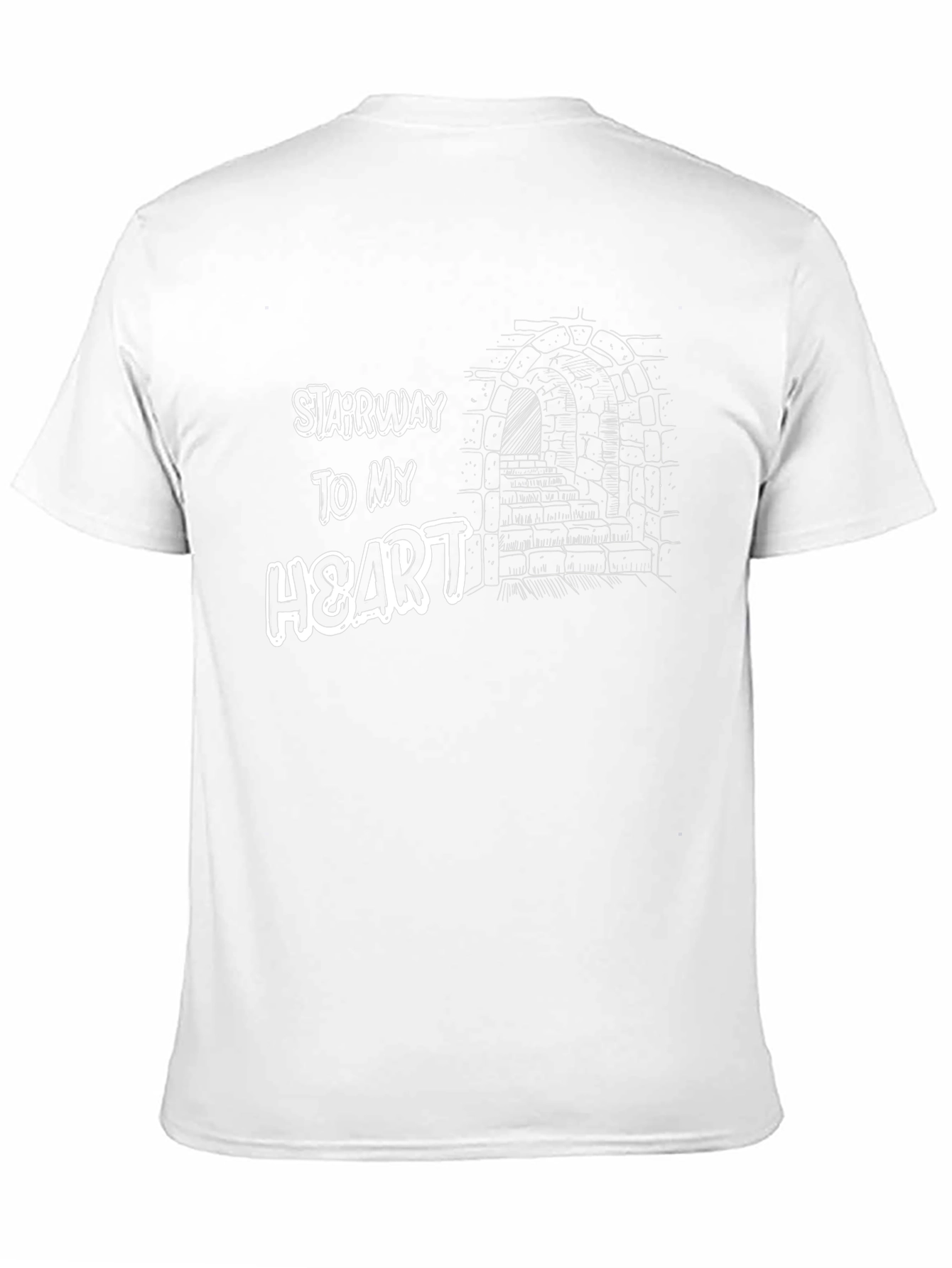 Stairway to My Heart Graphic Tee - Unique Design