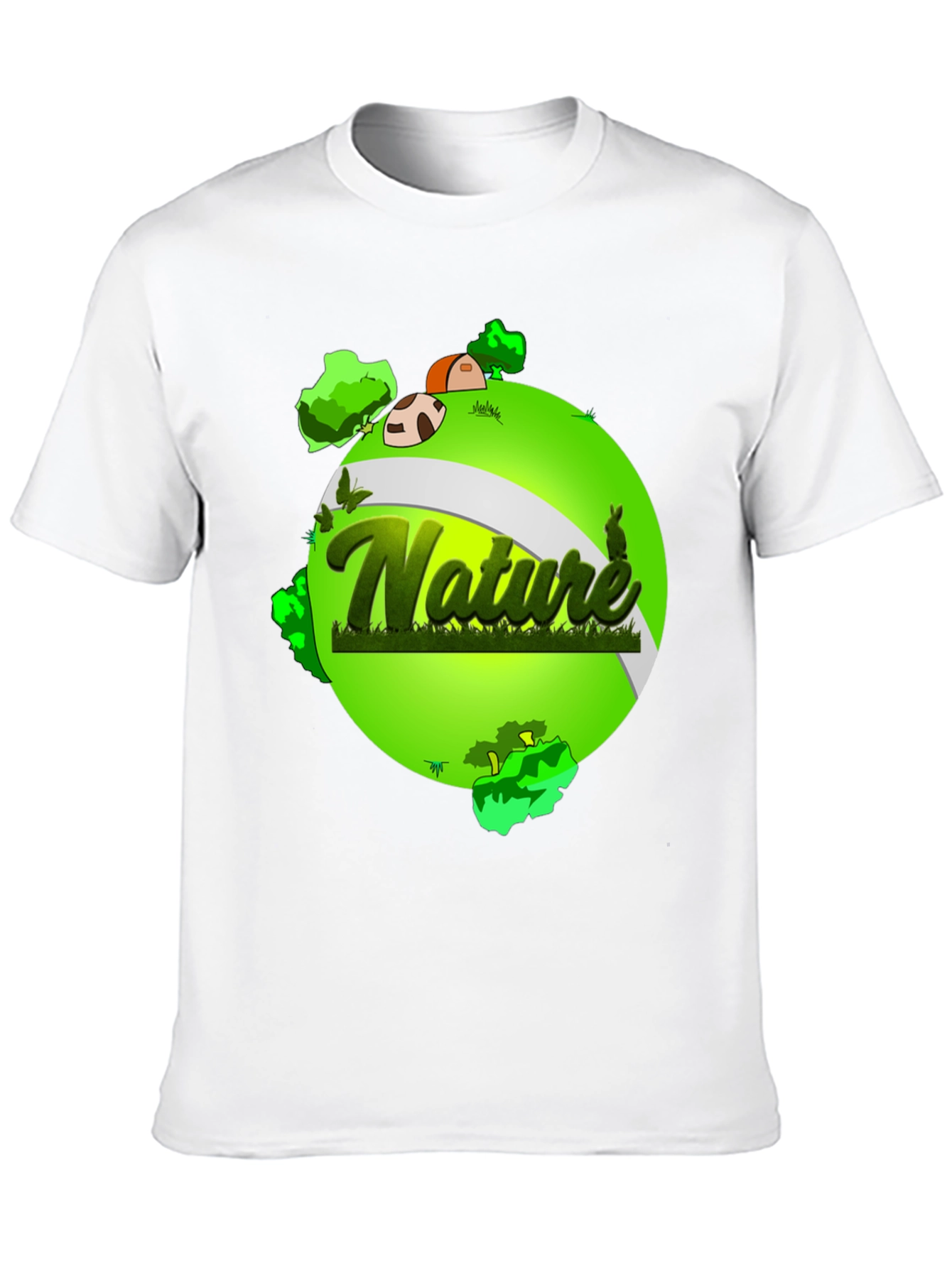 Nature Graphic T-Shirt - Earth Design