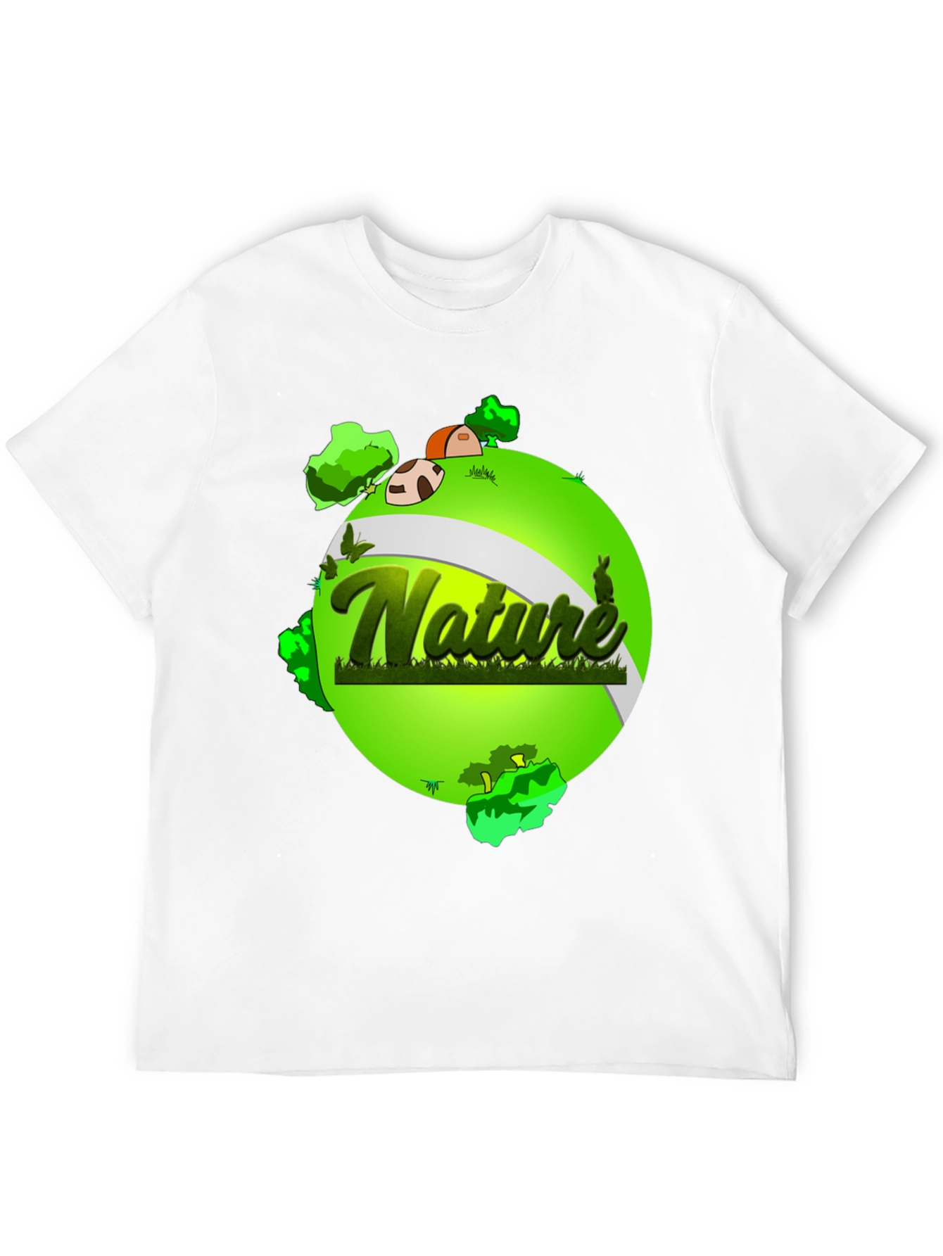 Nature Graphic T-Shirt - Earth Design