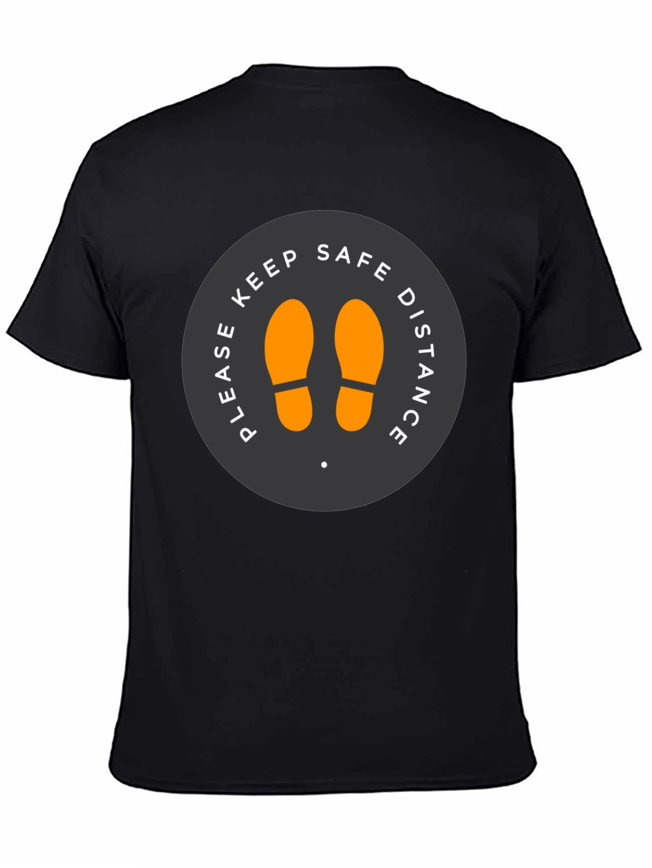 Keep Safe Distance Graphic T-Shirt