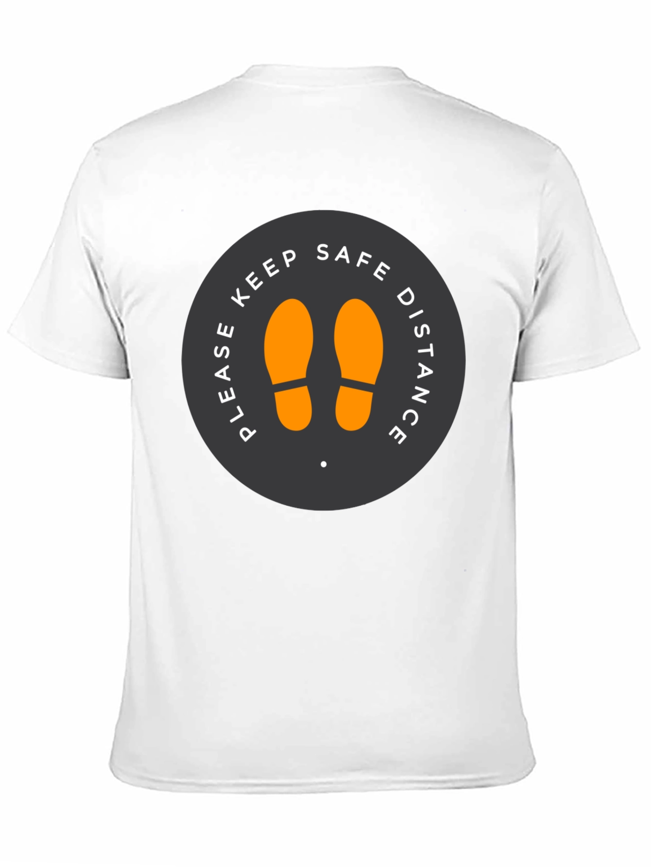 Keep Safe Distance Graphic T-Shirt