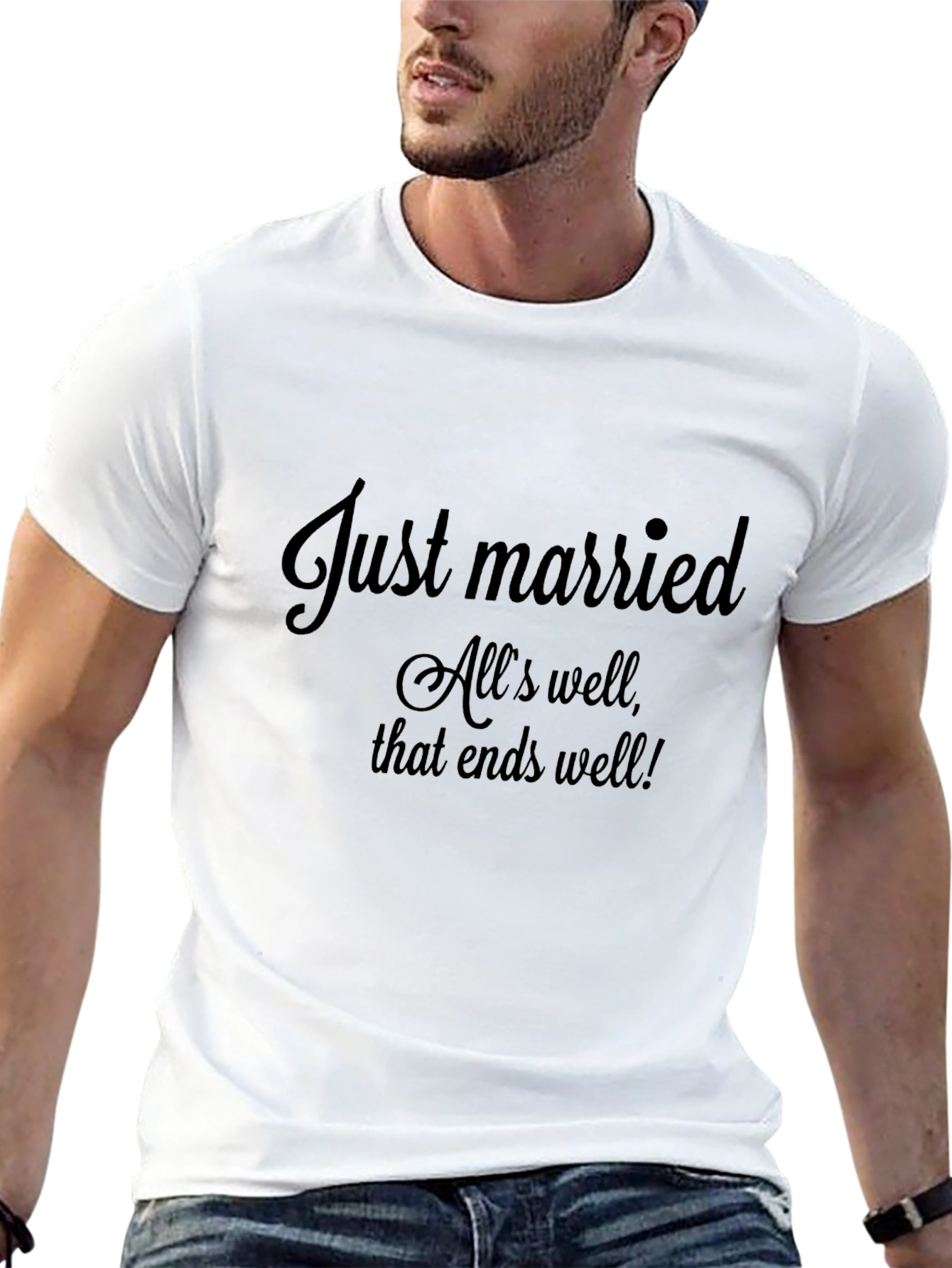 Just Married Tee: Alls Well That Ends Well