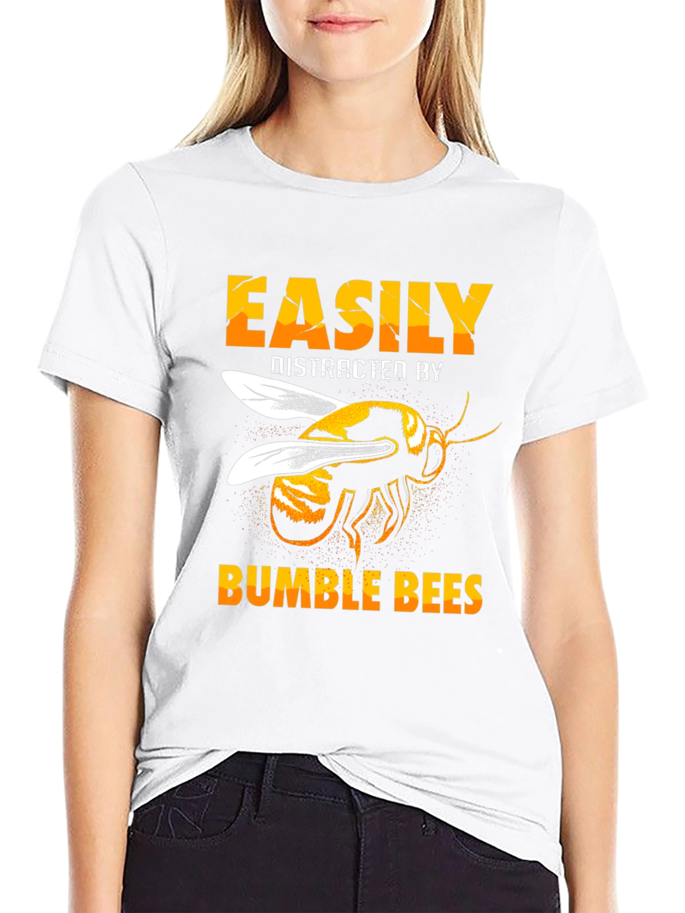 Bumble Bee Distraction T-Shirt - Funny Bee Lover Tee