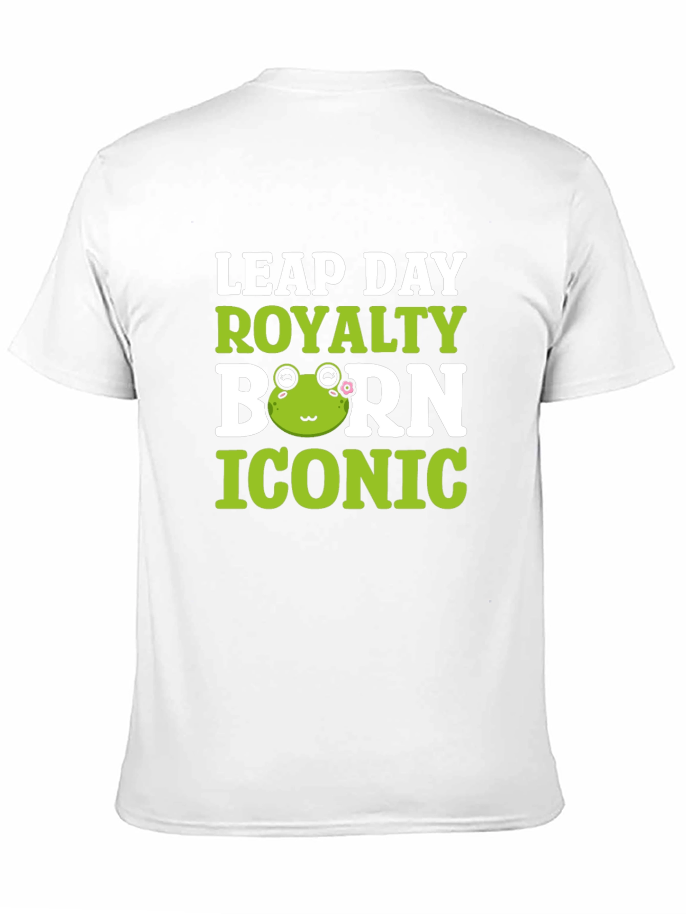 Leap Day Royalty Born Iconic Frog T-Shirt