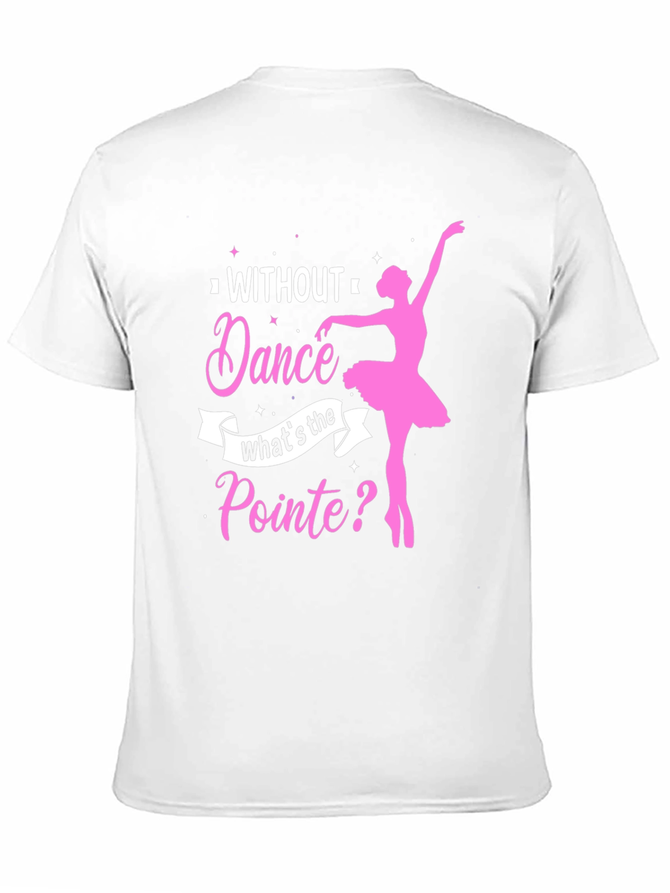 Dance Pointe T-Shirt - Ballet Dancer Graphic Tee