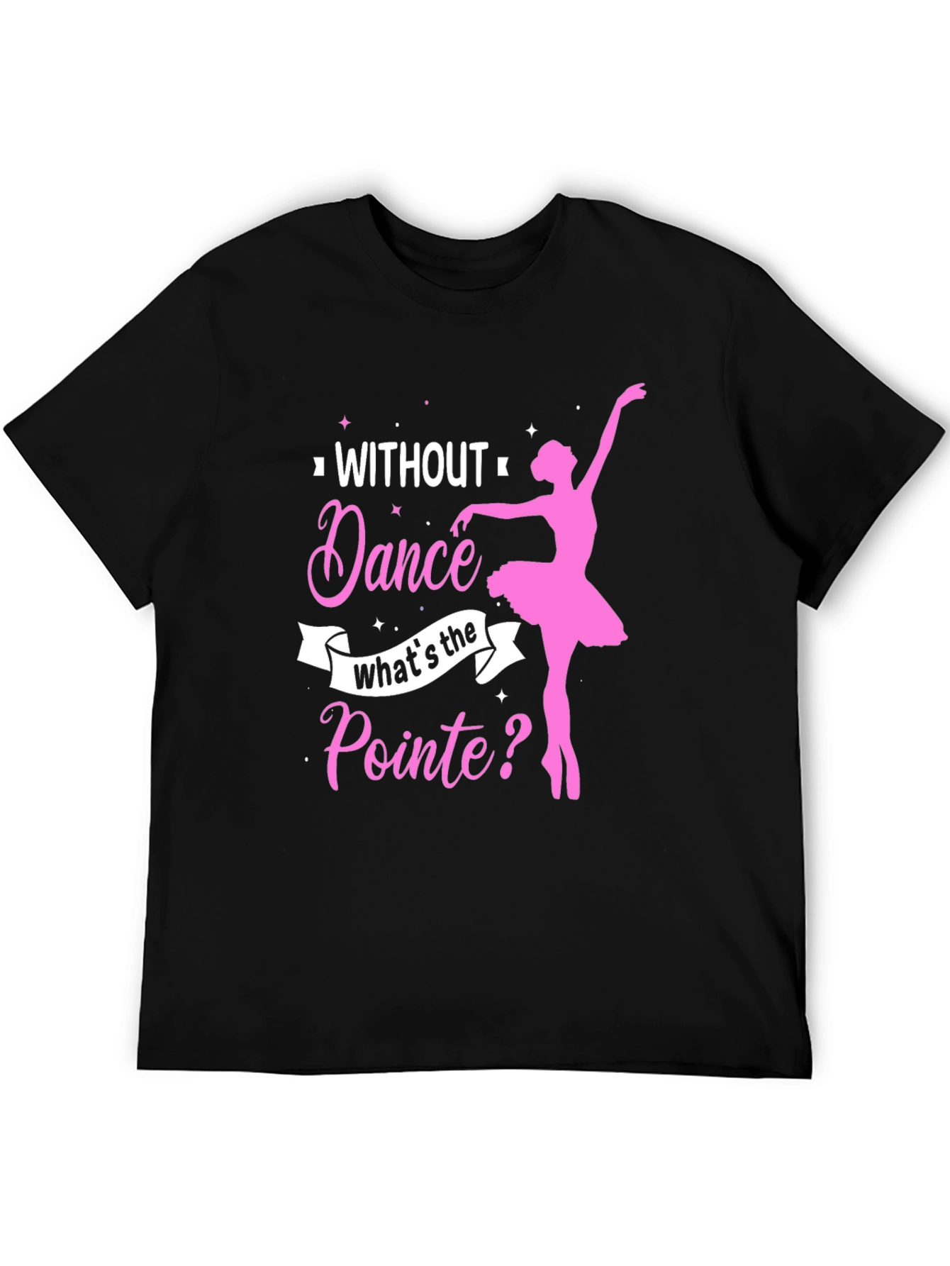 Dance Pointe T-Shirt - Ballet Dancer Graphic Tee