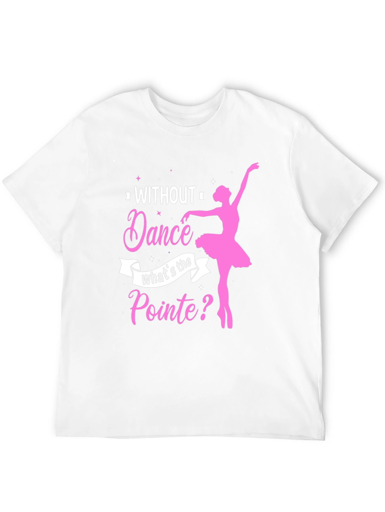 Dance Pointe T-Shirt - Ballet Dancer Graphic Tee
