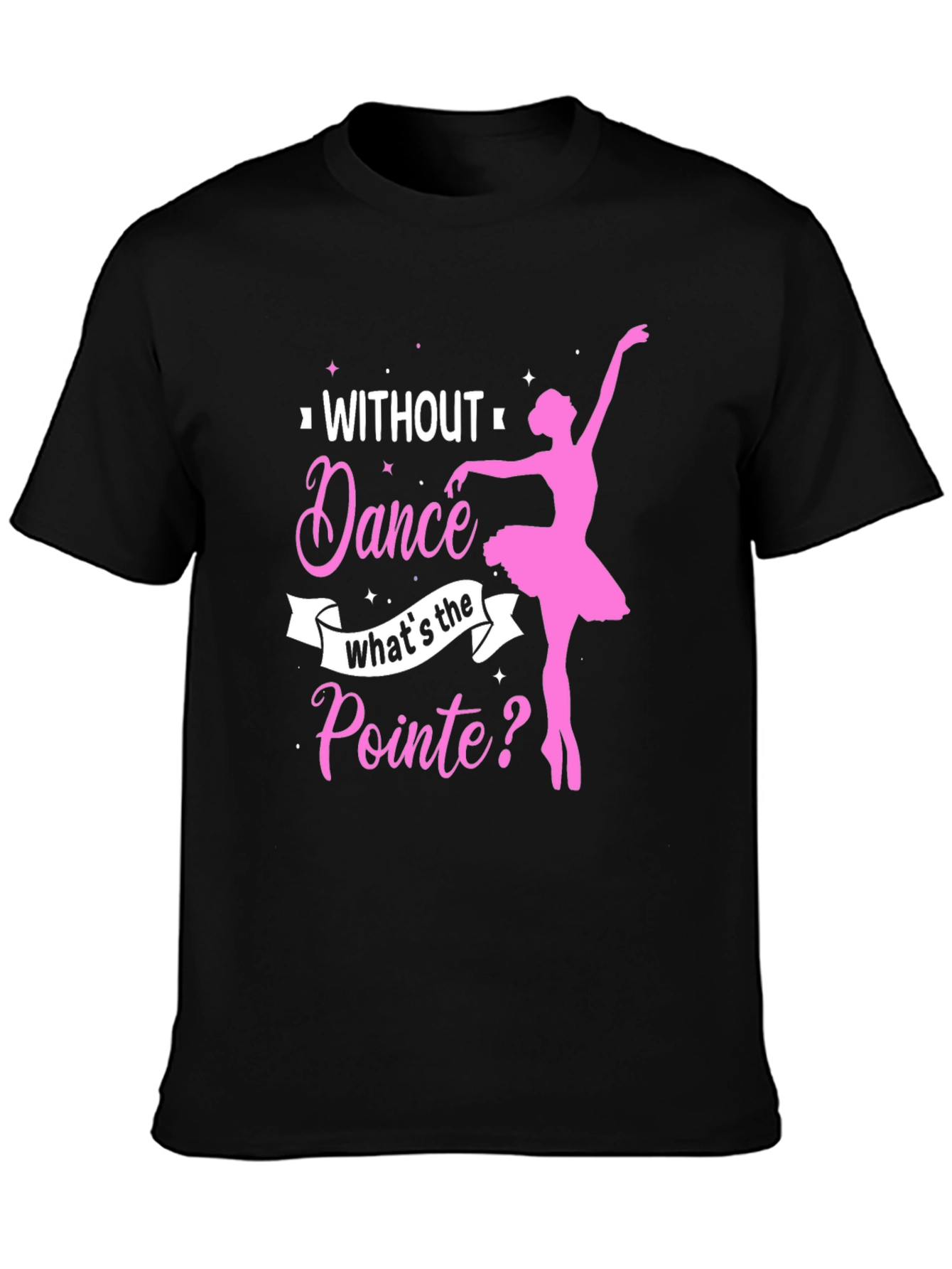 Dance Pointe T-Shirt - Ballet Dancer Graphic Tee