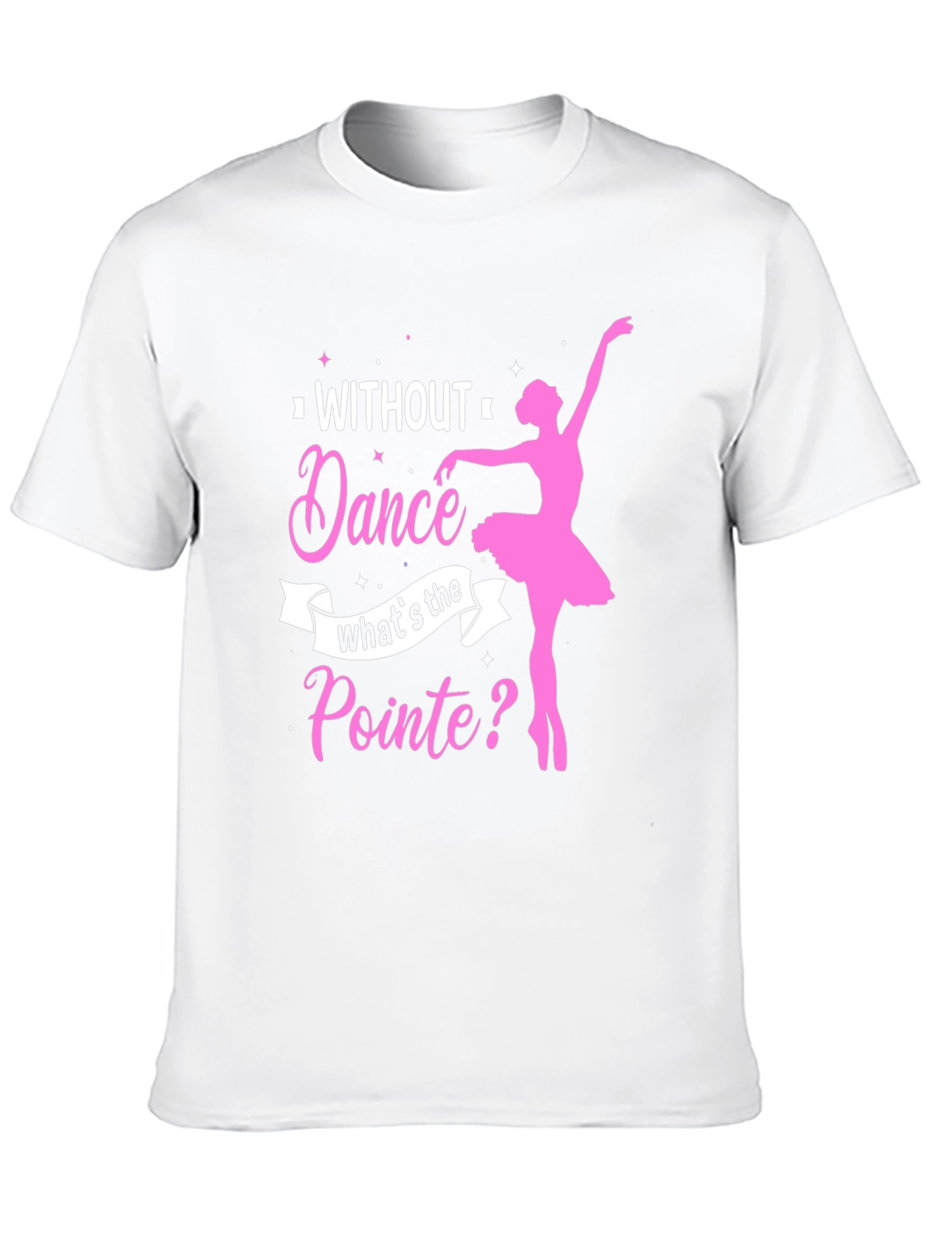 Dance Pointe T-Shirt - Ballet Dancer Graphic Tee