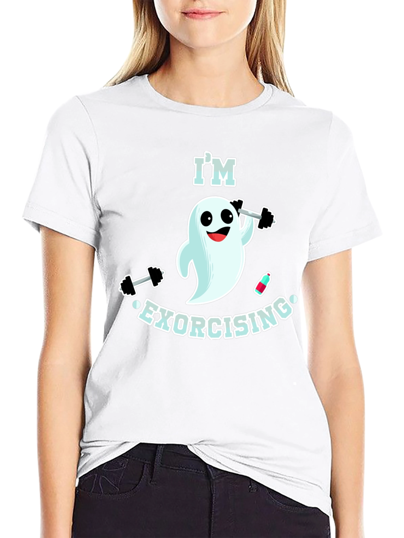 Im Exorcising Funny Ghost Gym T-Shirt