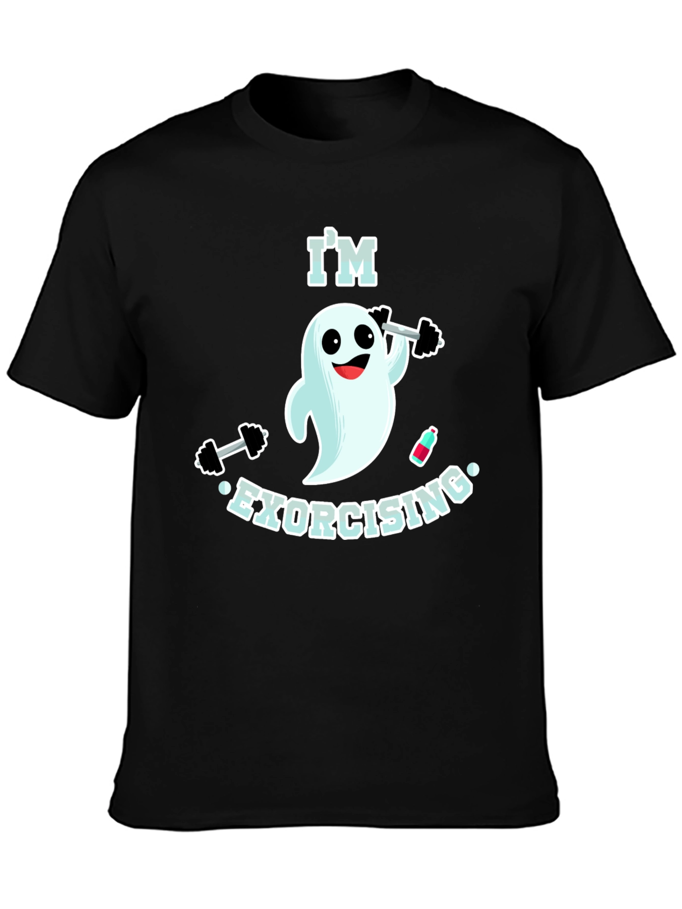 Im Exorcising Funny Ghost Gym T-Shirt